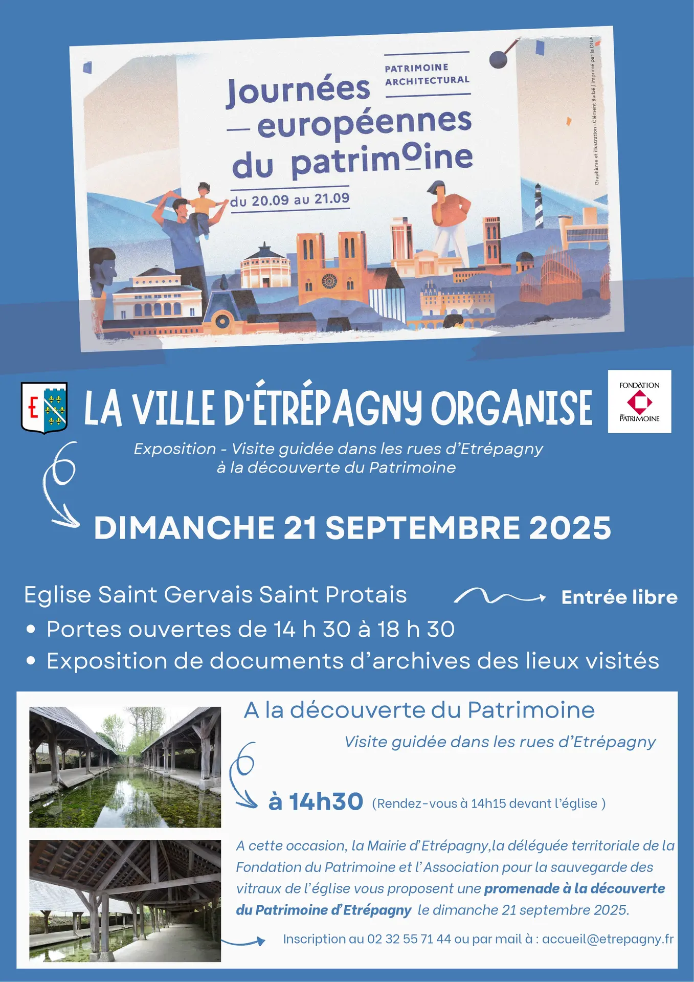Journée du Patrimoine Étrépagny 21 09 25