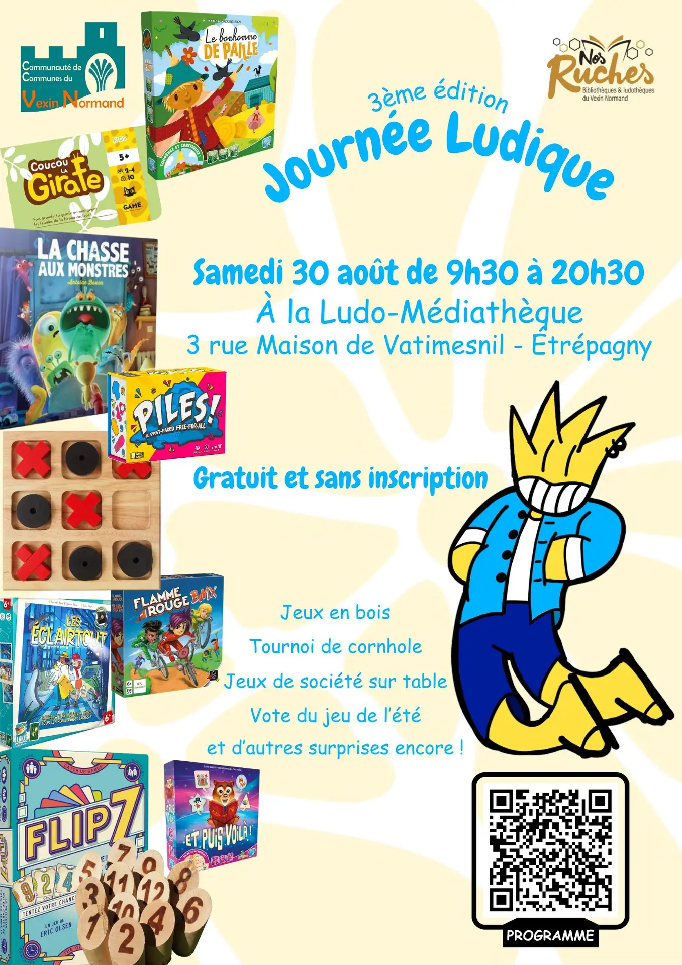 Journée ludique ludo-médiathèque Etrepagny 30 08 25