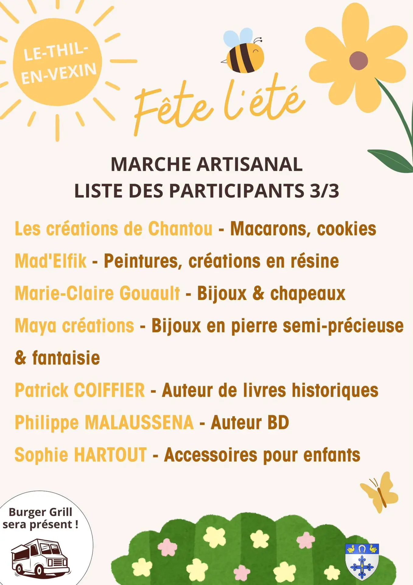 Le Thil en Vexin fête l'été programme 3 29 06 25