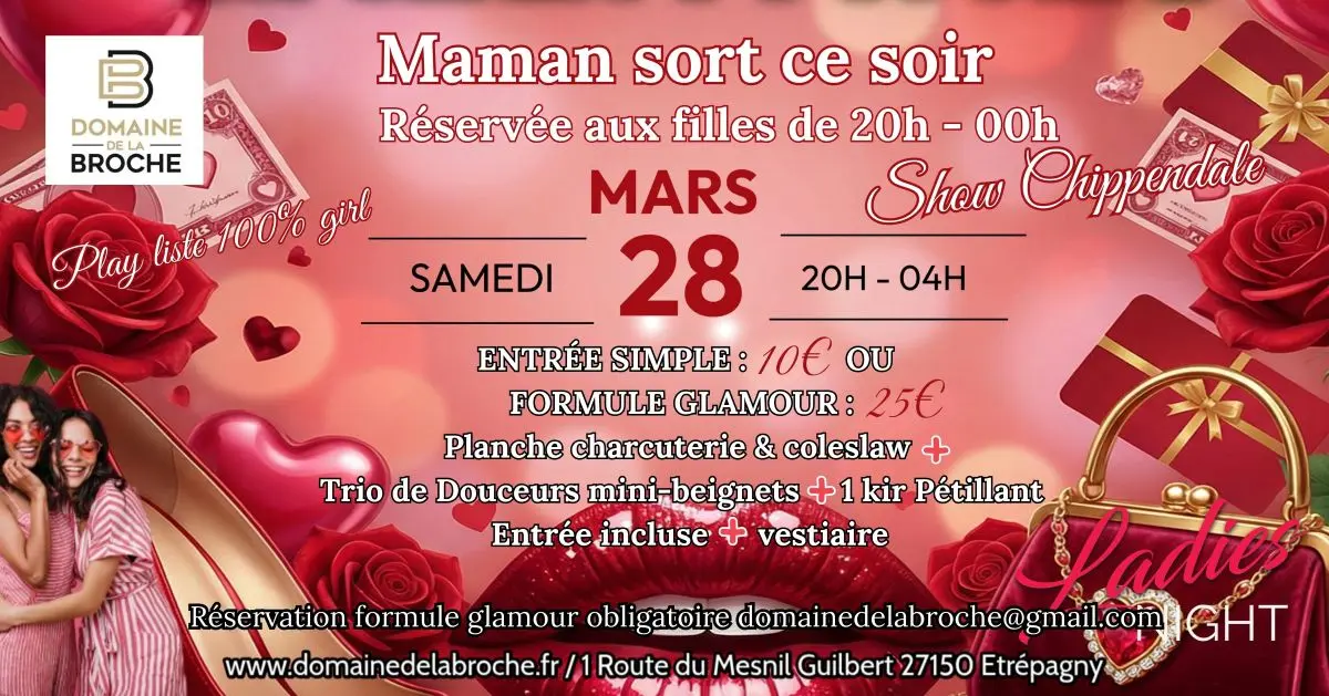 Maman sort ce soir Domaine de la Broche 28 03 26
