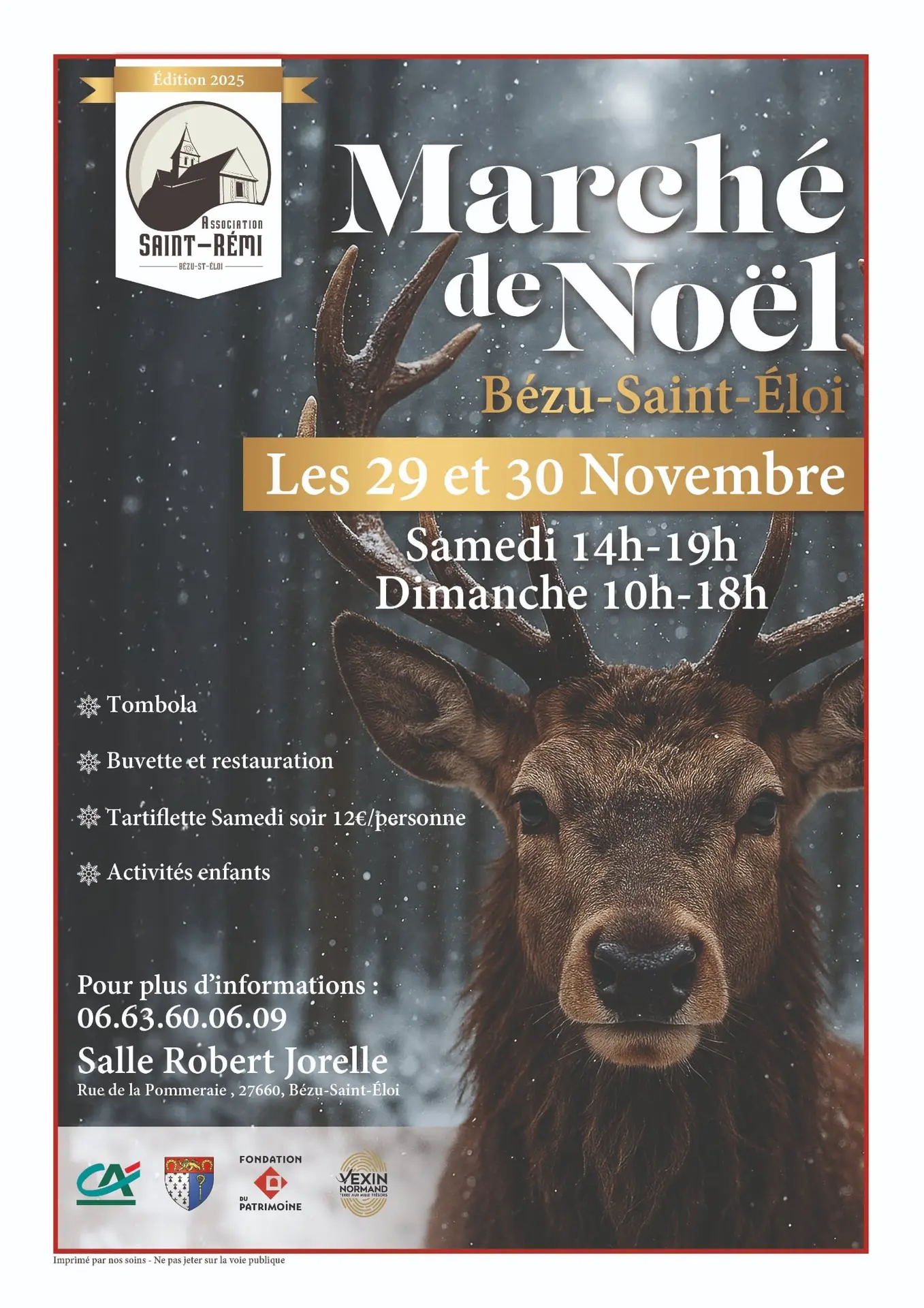 Marché de Noël Bézu-Saint-Éloi 29.30 11 25