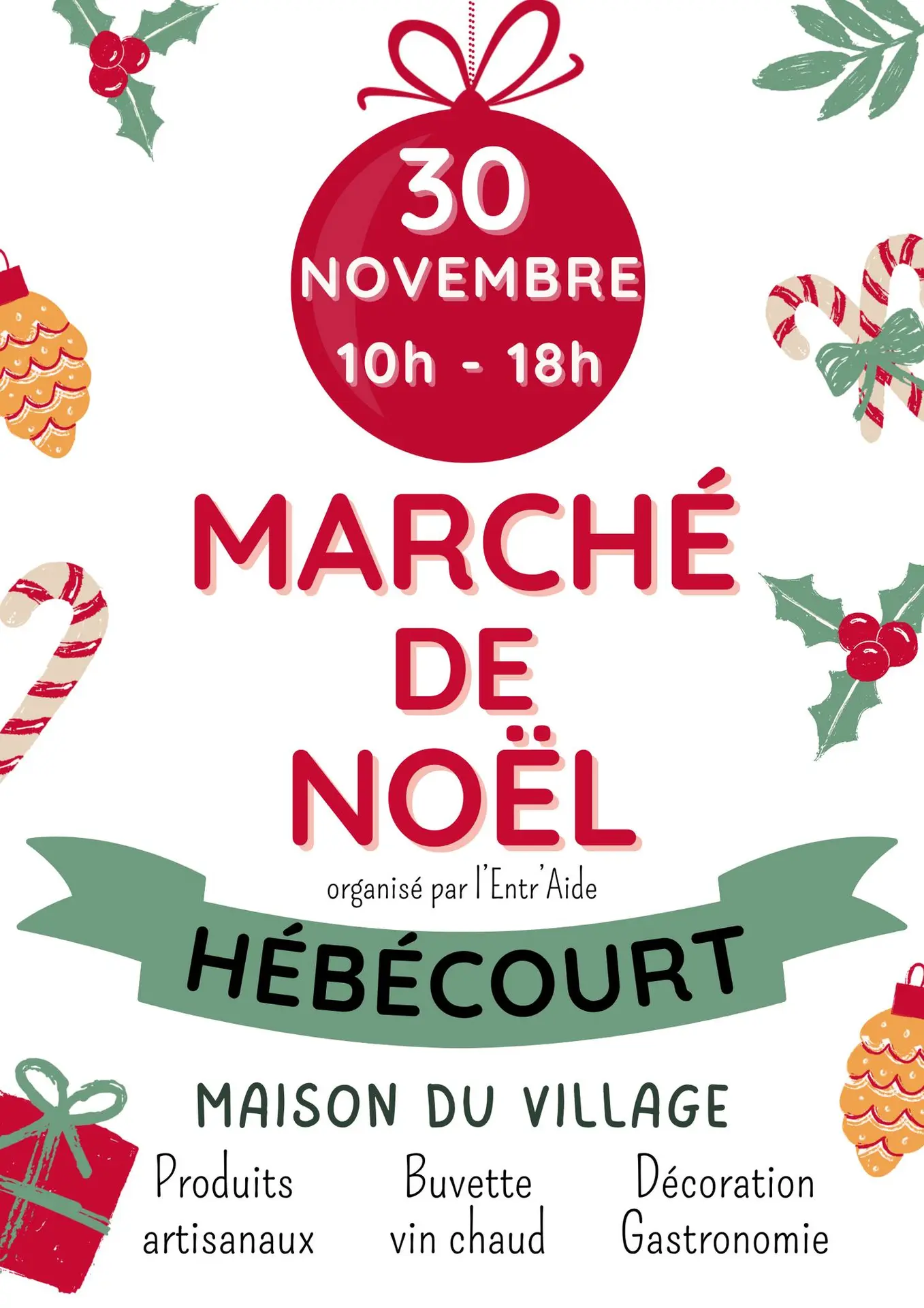 Marché de Noël Hébécourt 30 11 25