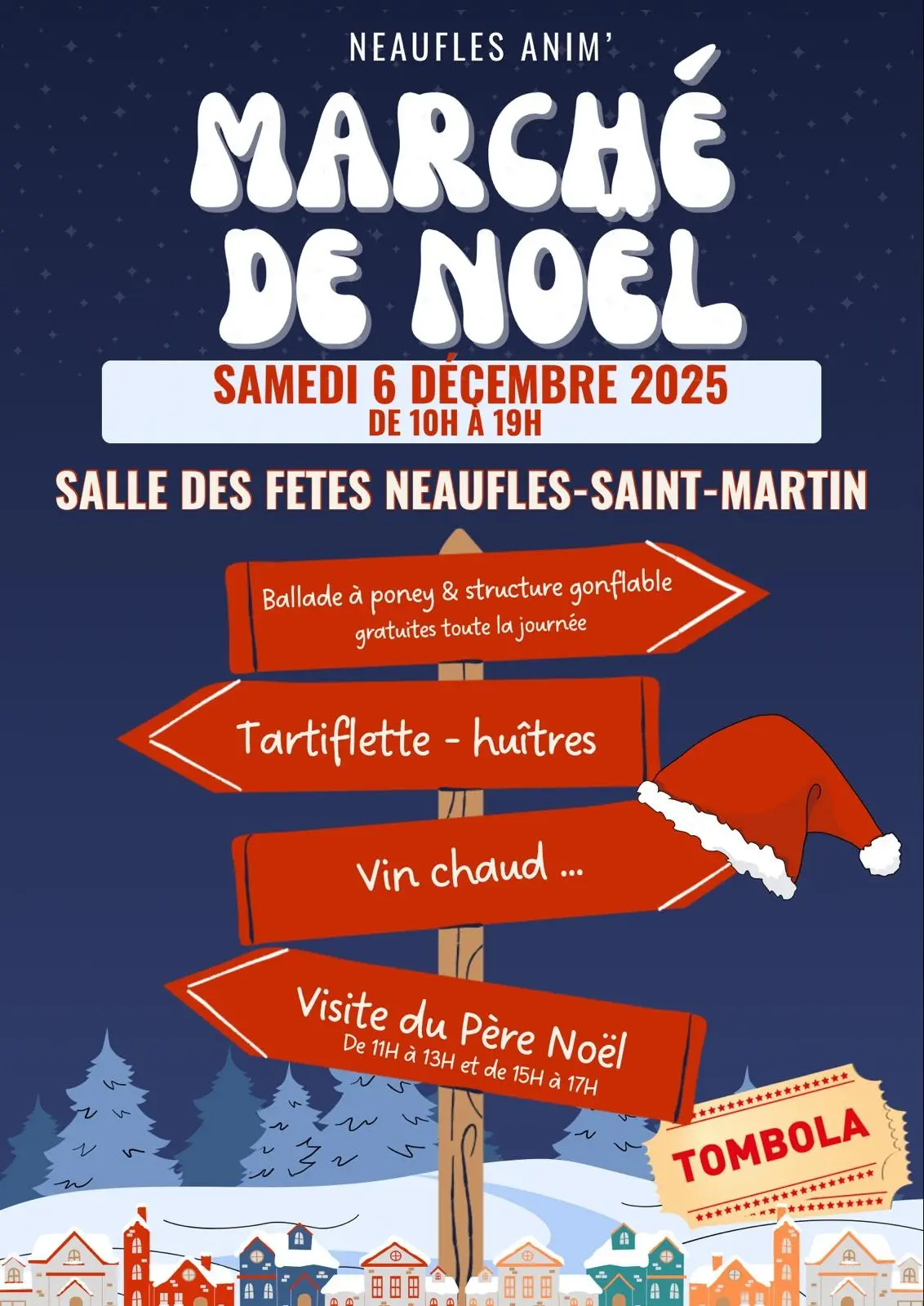 Marché de Noël Neaufles-Saint-Martin 06 12 25