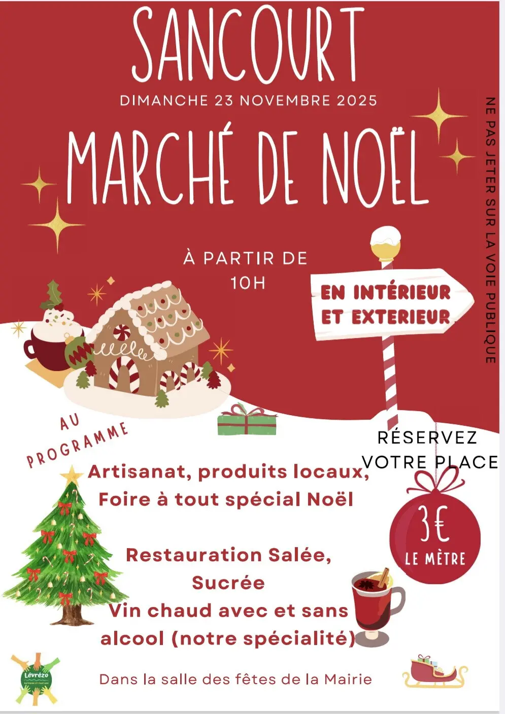 Marché de Noël Sancourt 23 11 25