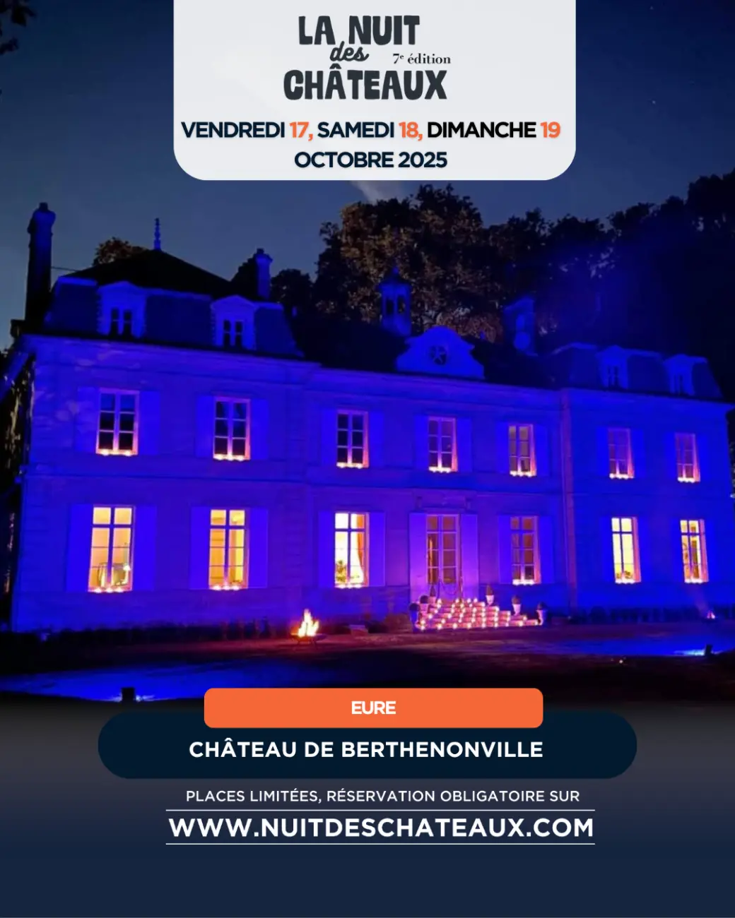 Nuit des château Berthenonville