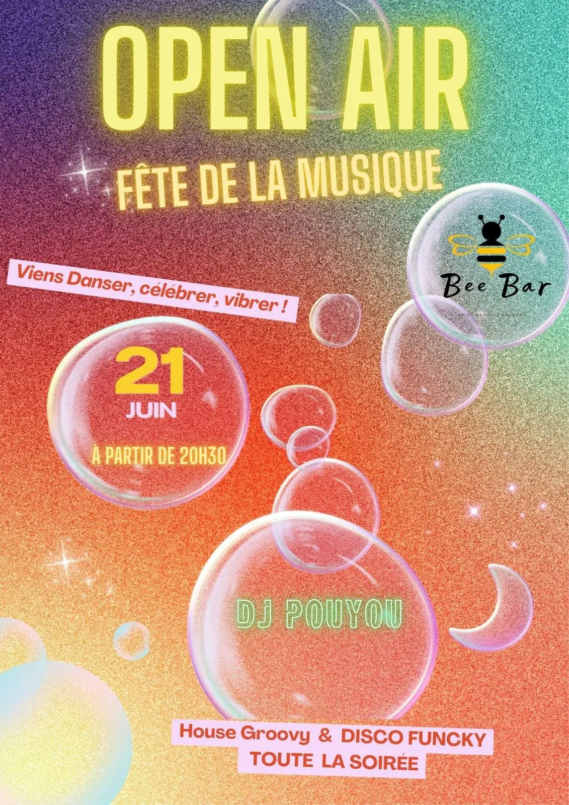 Open Air Bee Bar Saint-Denis-Le-Ferment 21 06 25