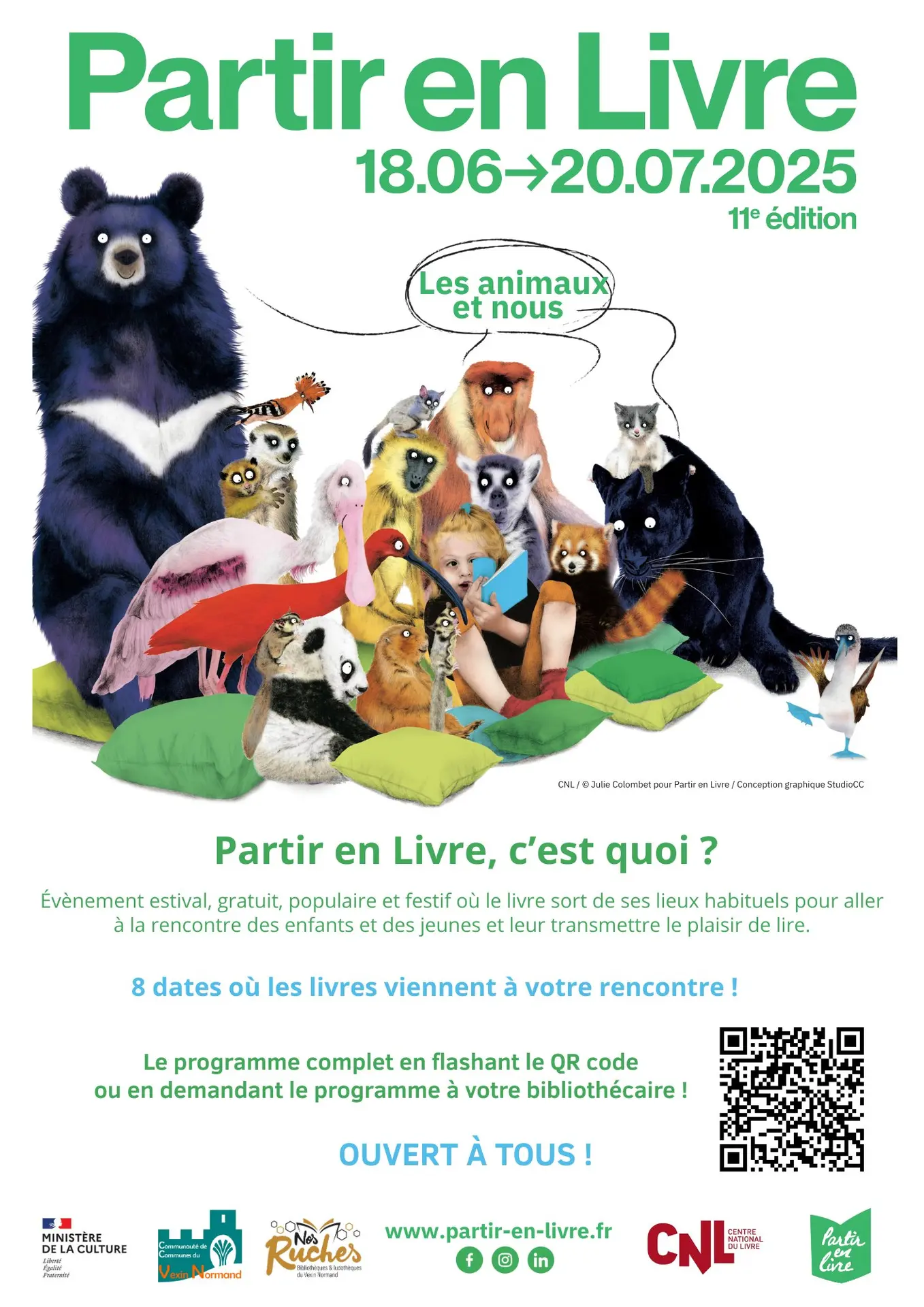 Partir en livre Bazincourt-sur-Epte 18.06 20.07 25