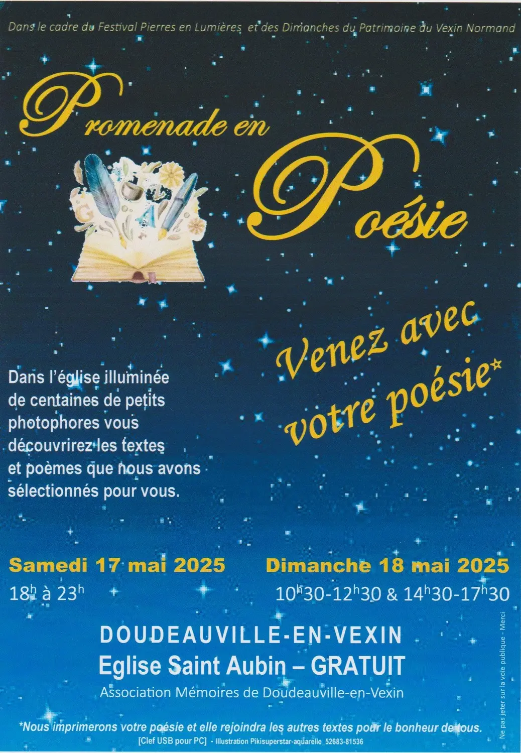 Pierres en Lumières Doudeauville-en-Vexin 17.18 05 25