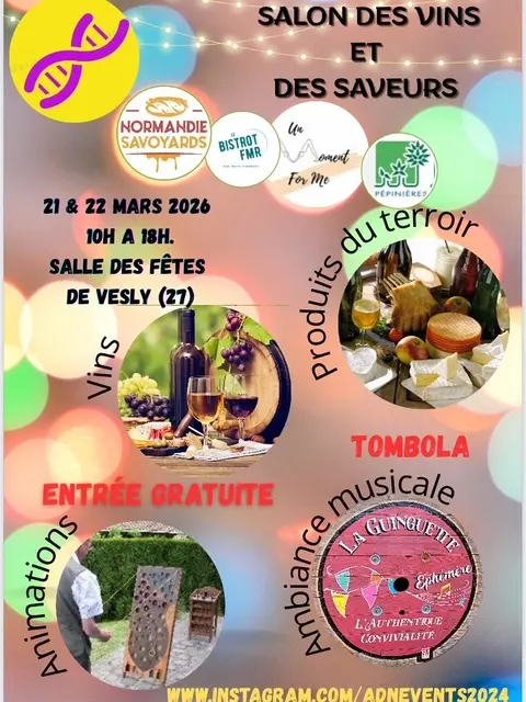 Salon des Vins et des Saveurs Vesly 21.22 03 26