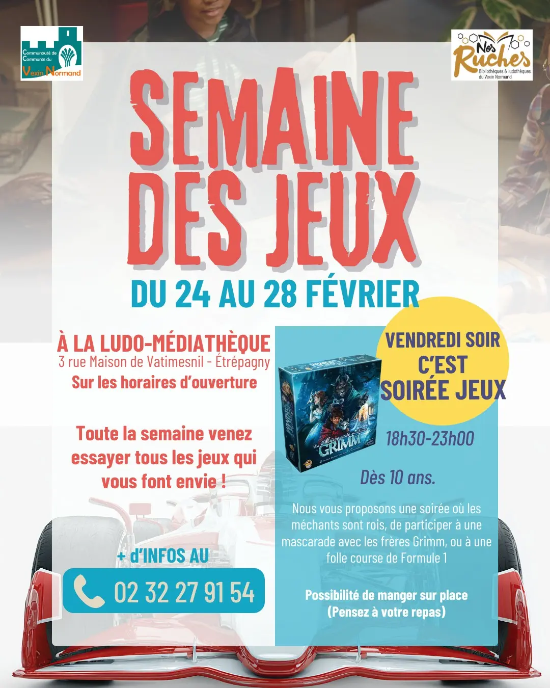 Semaine des jeux Étrépagny 24.28 02 26