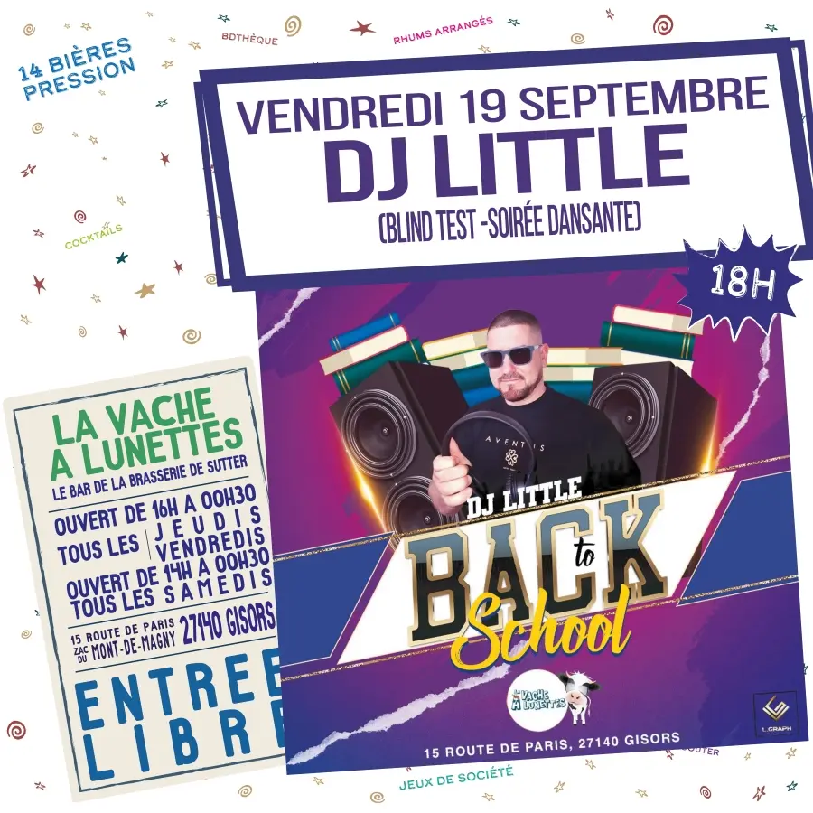 Soirée blind test La Vache-à-Lunettes 19 09 25