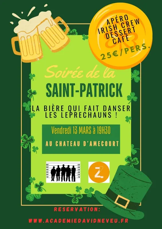 Soirée de la Saint-Patrick Amécourt 13 03 25
