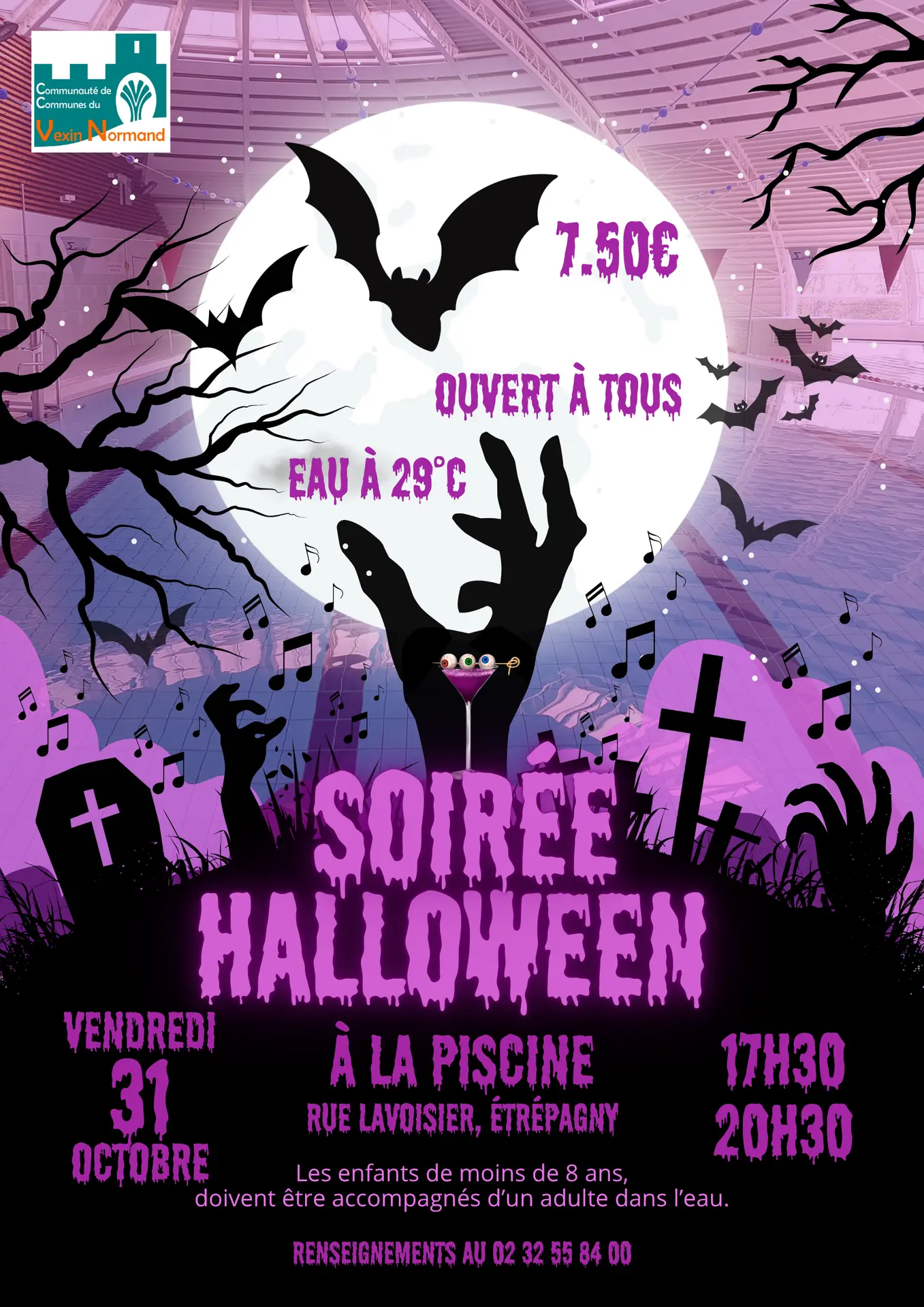 Soirée halloween Étrépagny 31 10 25