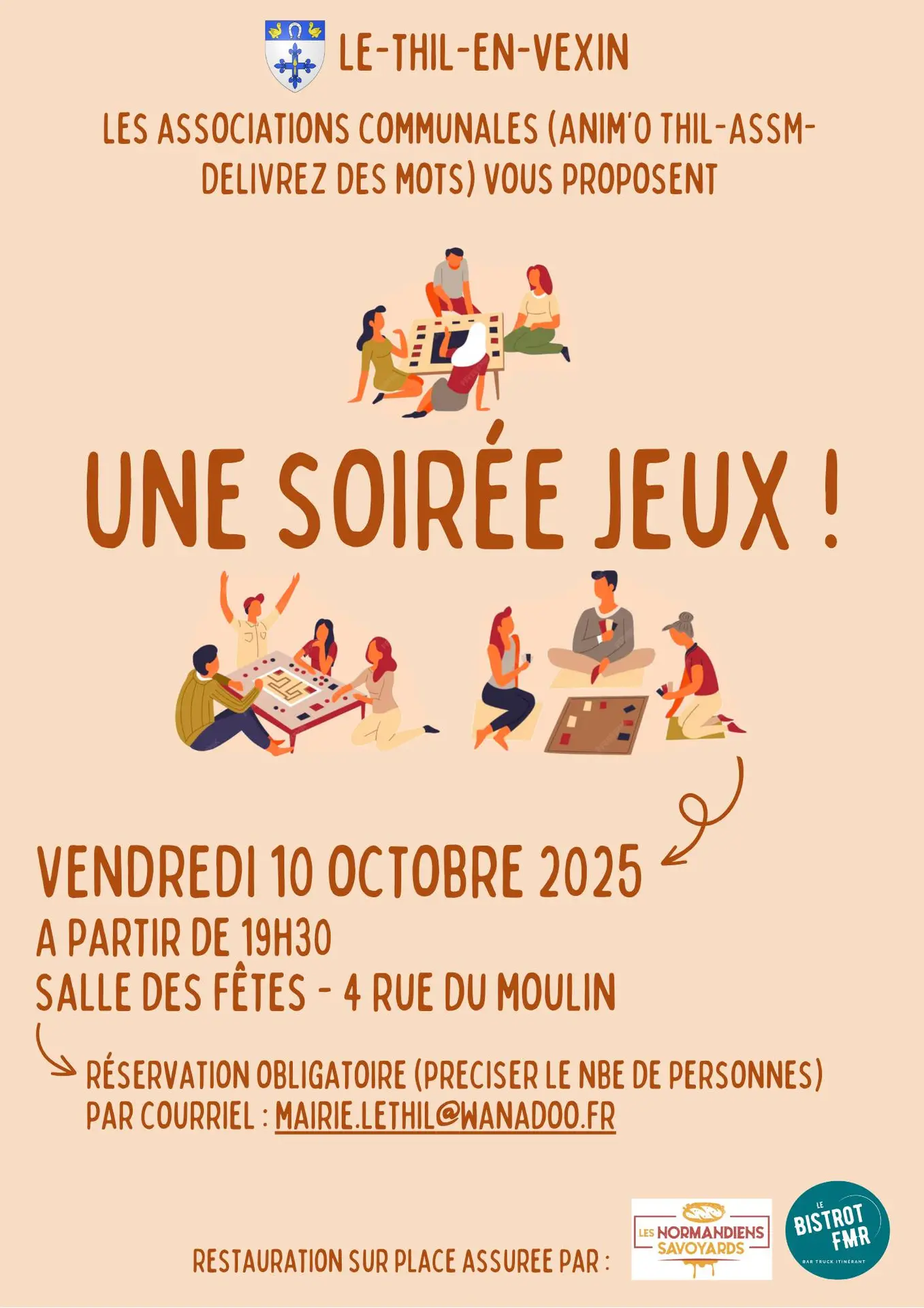 Soirée jeux Thil-en-Vexin 10 10 25
