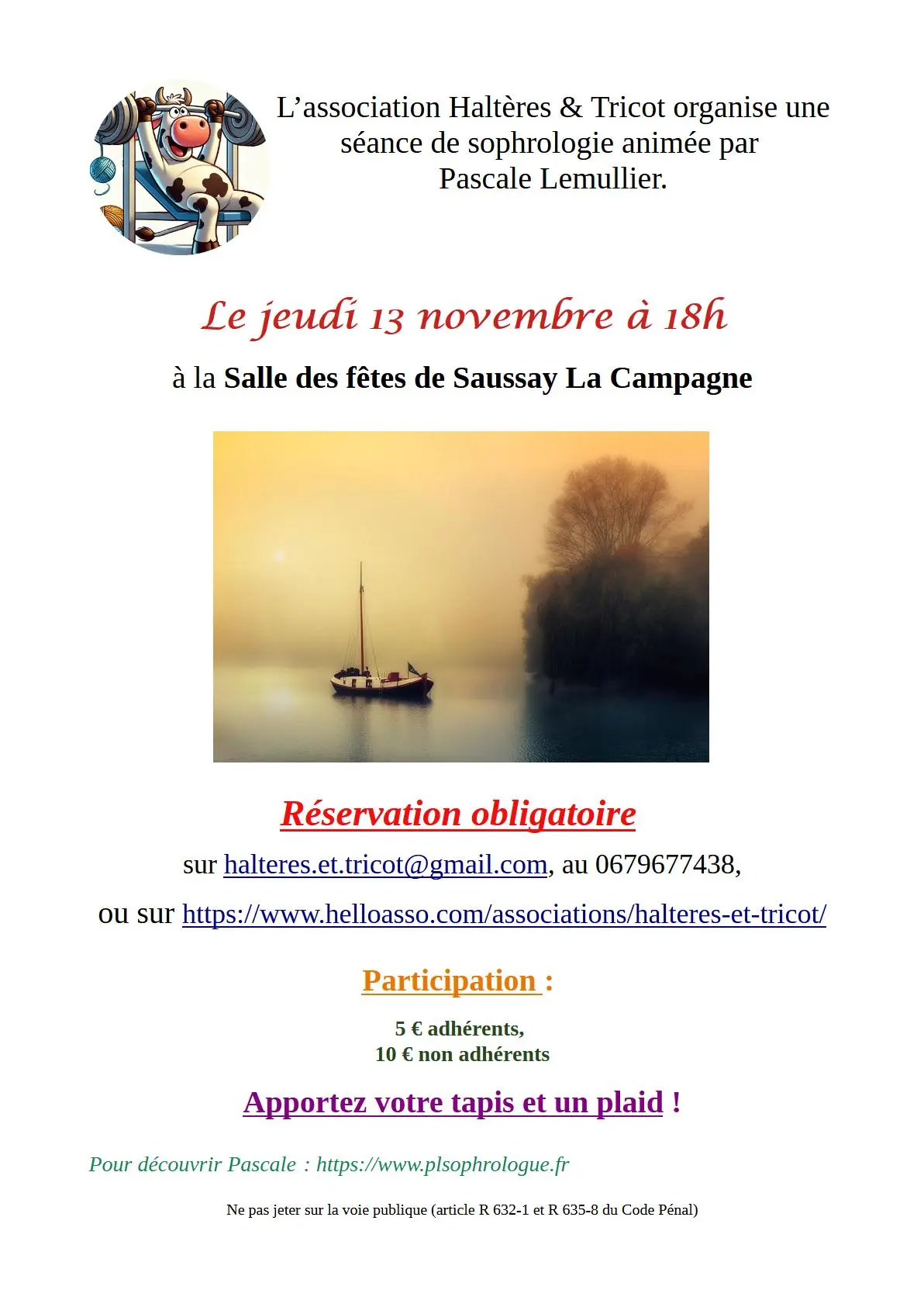 Sophrologie Saussay-la-Campagne 13 11 25
