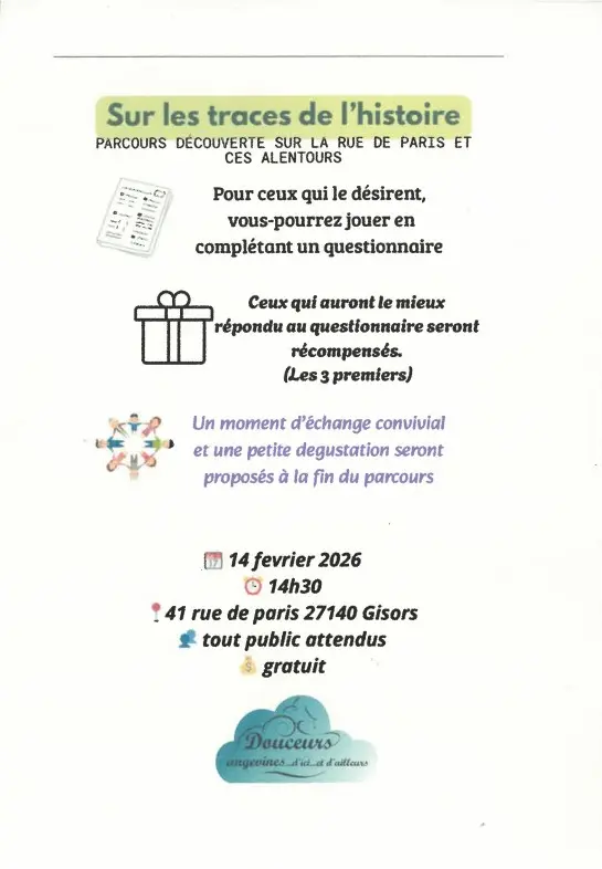 Sur les traces de l'histoire Gisors 14 02 26