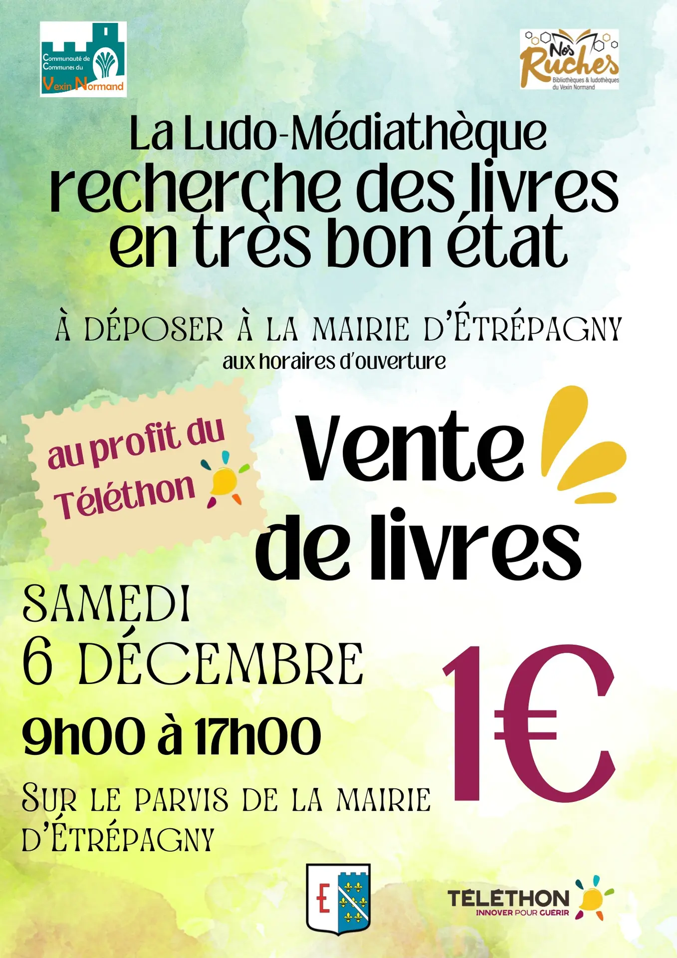 Vente de livres Étrépagny 06 12 25