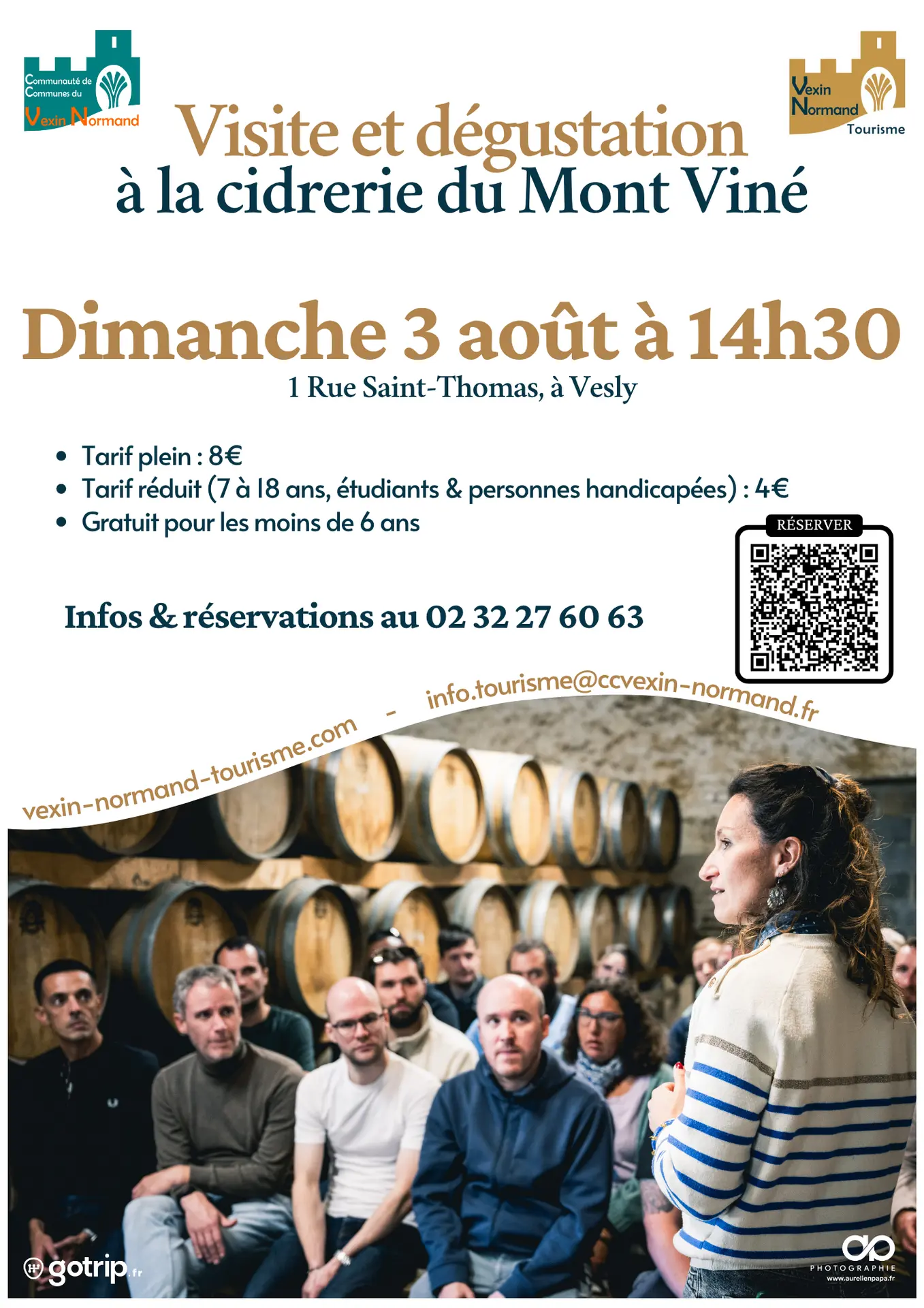 Visite et dégustation cidrerie du Mont Viné Vesly 03 08 25