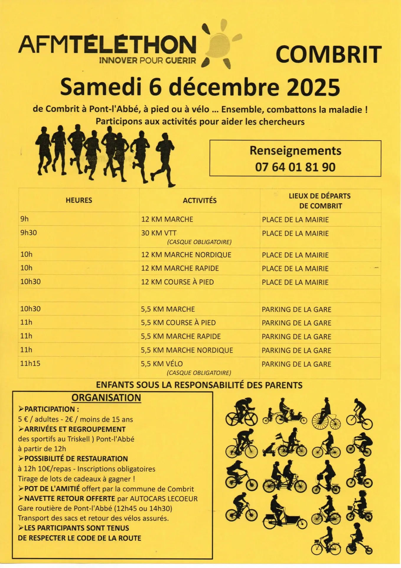 Téléthon - Combrit - Sainte-Marine - Pays bigouden