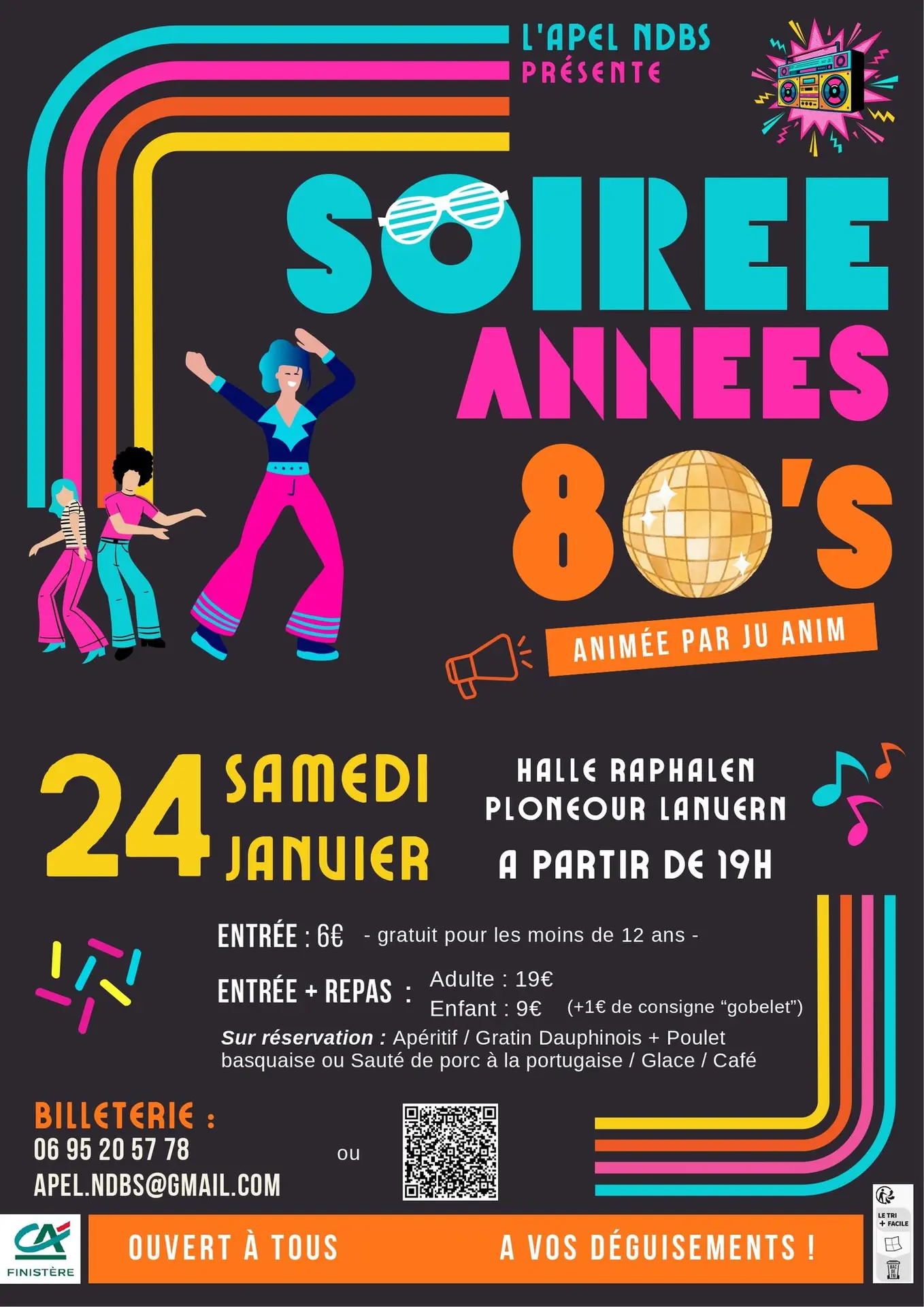 Soirée Années 80 - Ploneour- Lanvern - Pays Bigouden