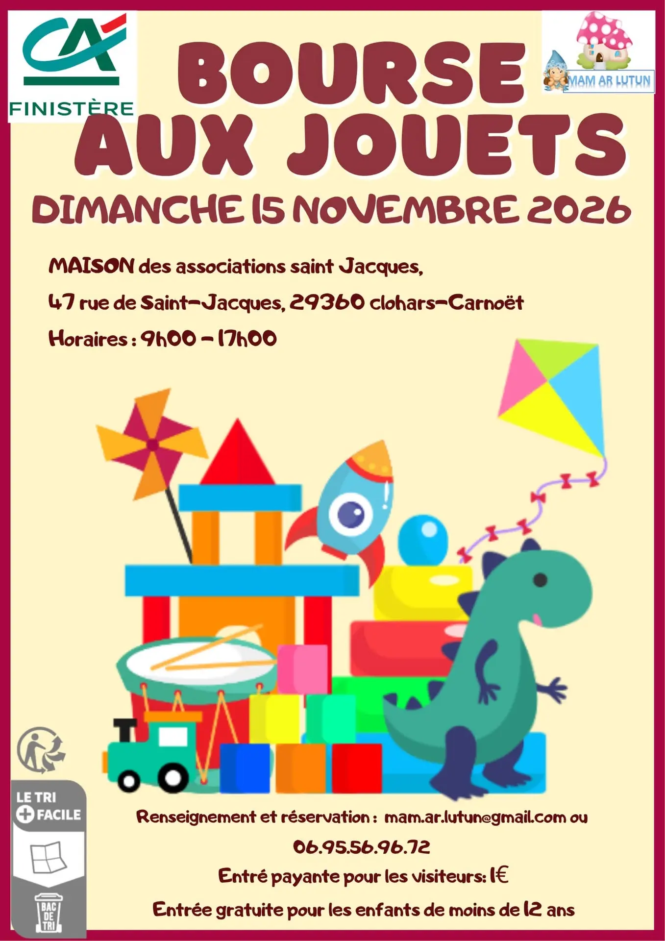 Bourse aux jouets