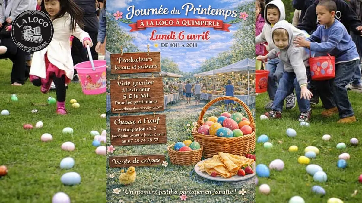Vide grenier + chasse à l'oeufs