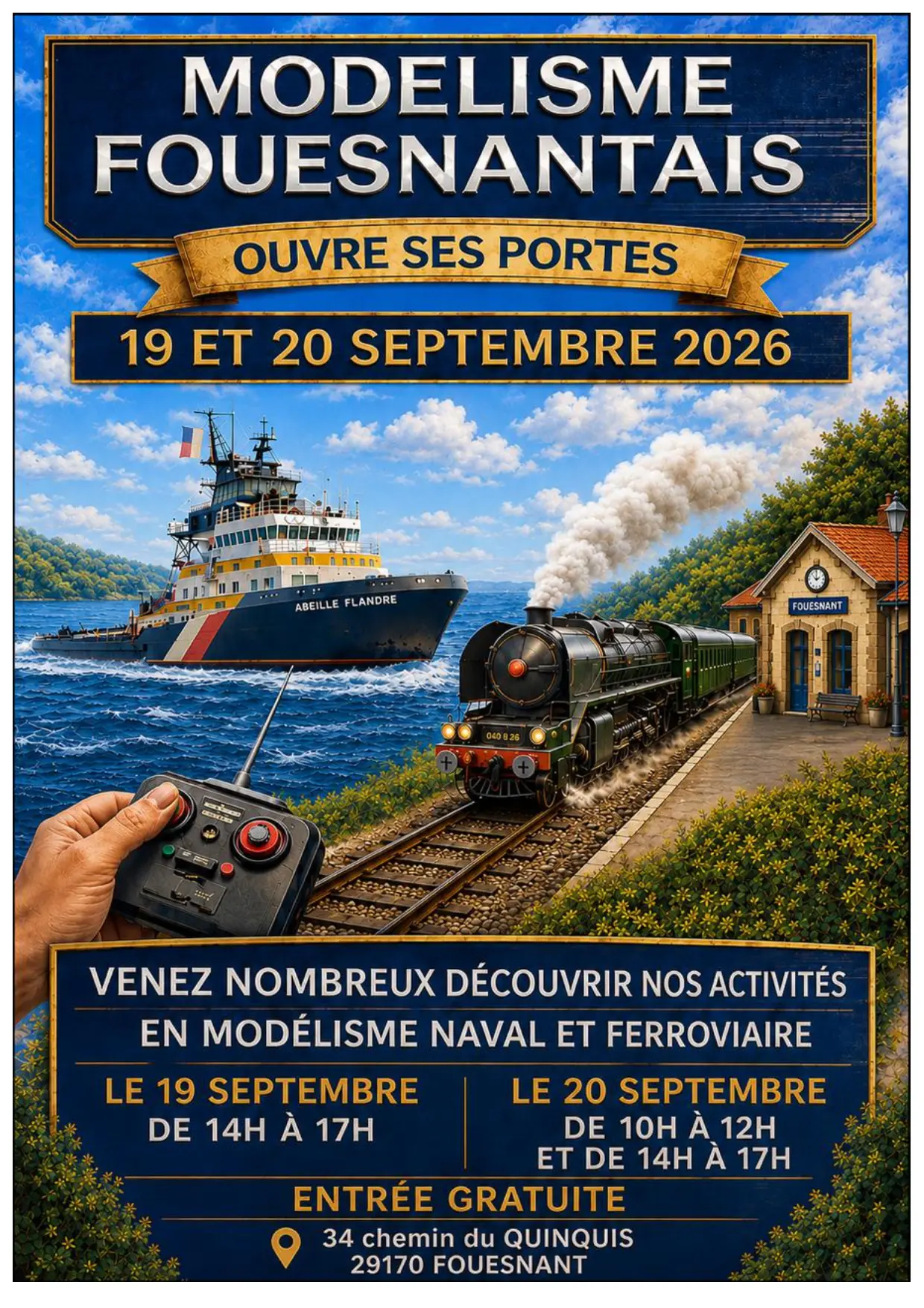 19 20 sept portes ouvertes modelisme