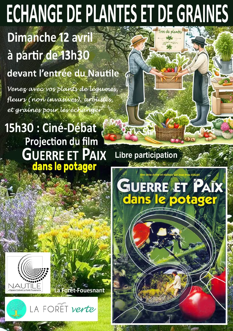 2026 Affiche Echange de plantes et de graines