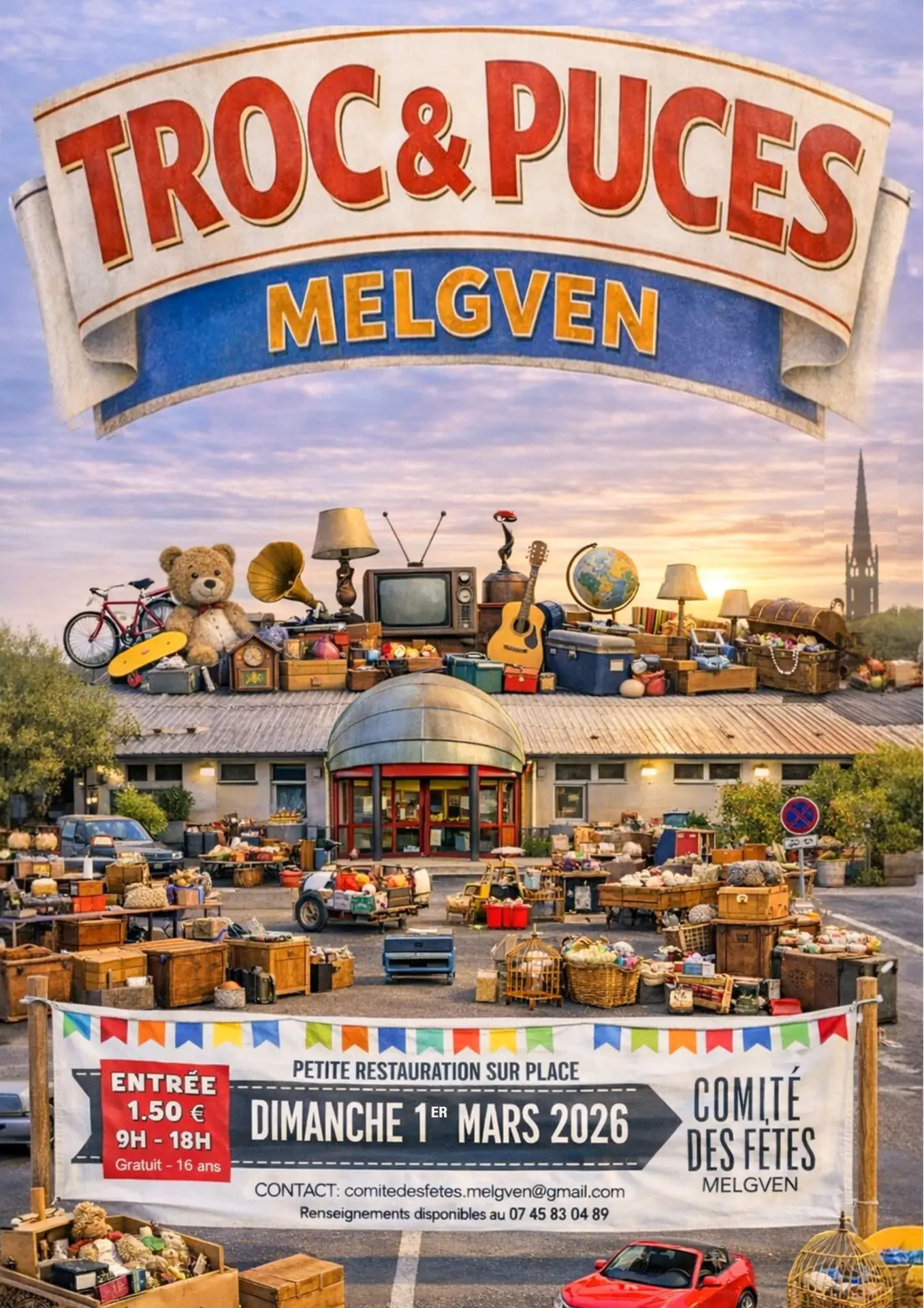 troc et puce melgven 1 mars