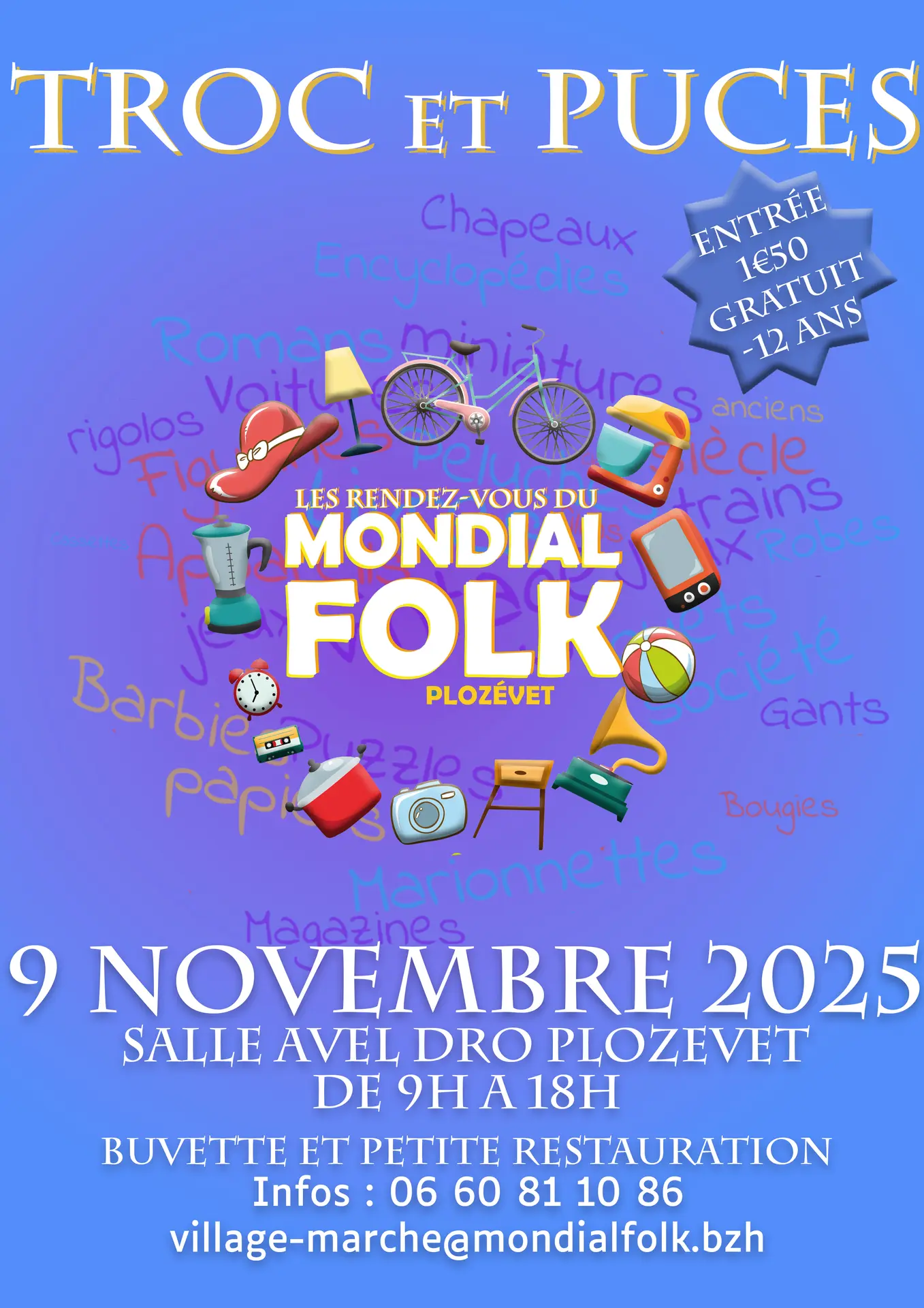 Troc et puces - Plozevet - Pays Bigouden - Bigoudenjoy