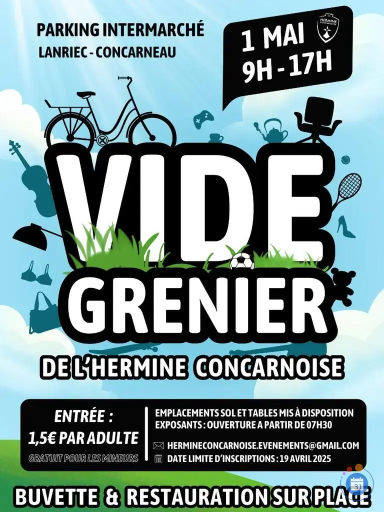 vide grenier 1er mai