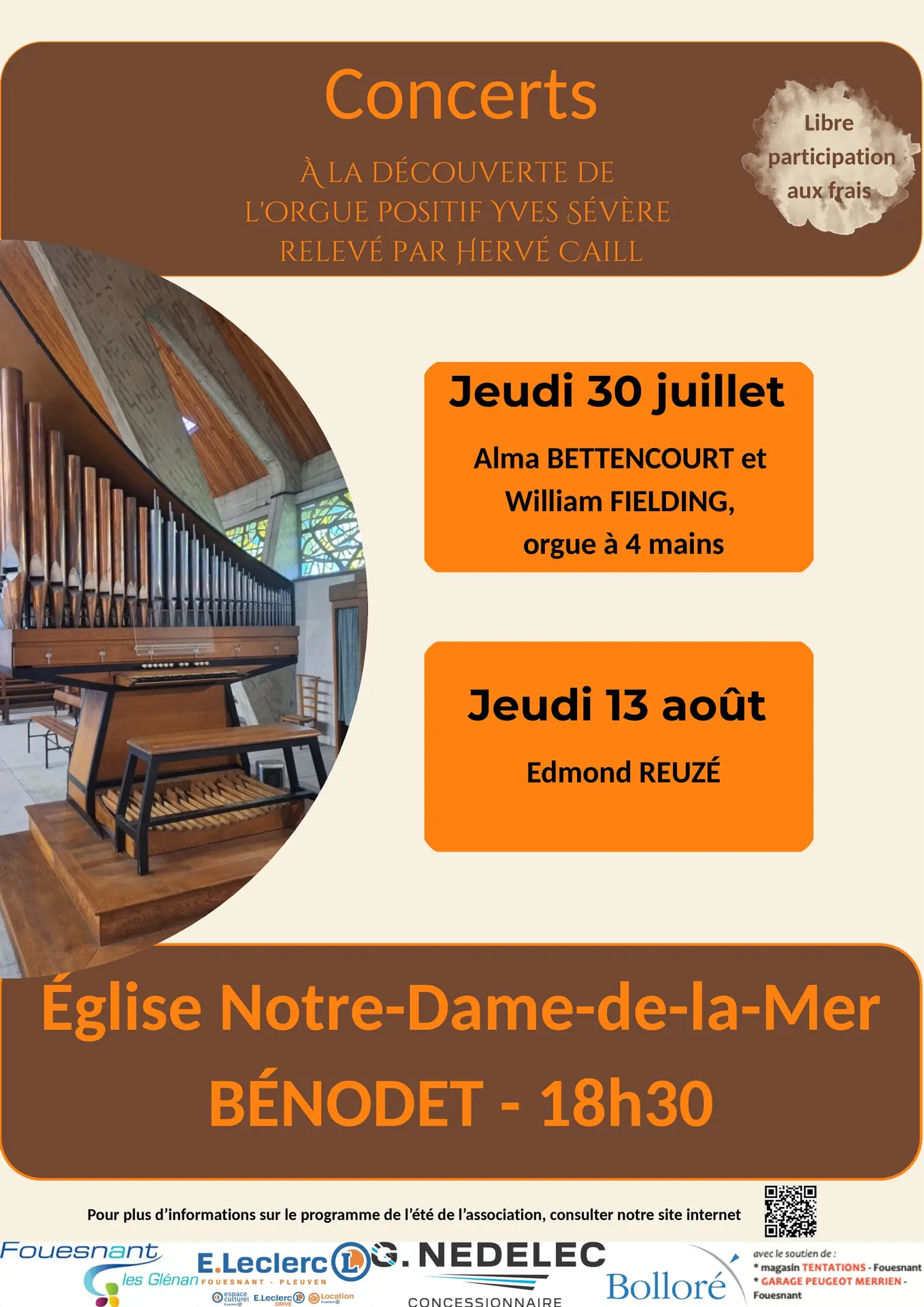 Affiche concert 13/08