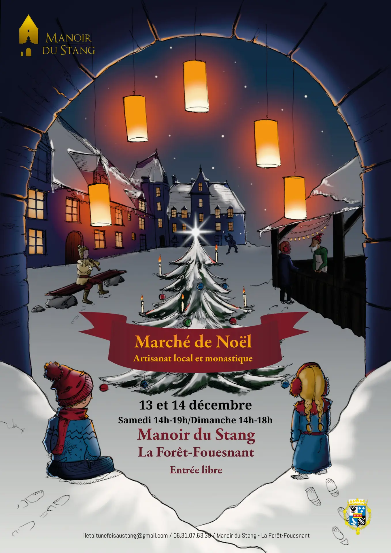 Flyer Marché de Noël 2025