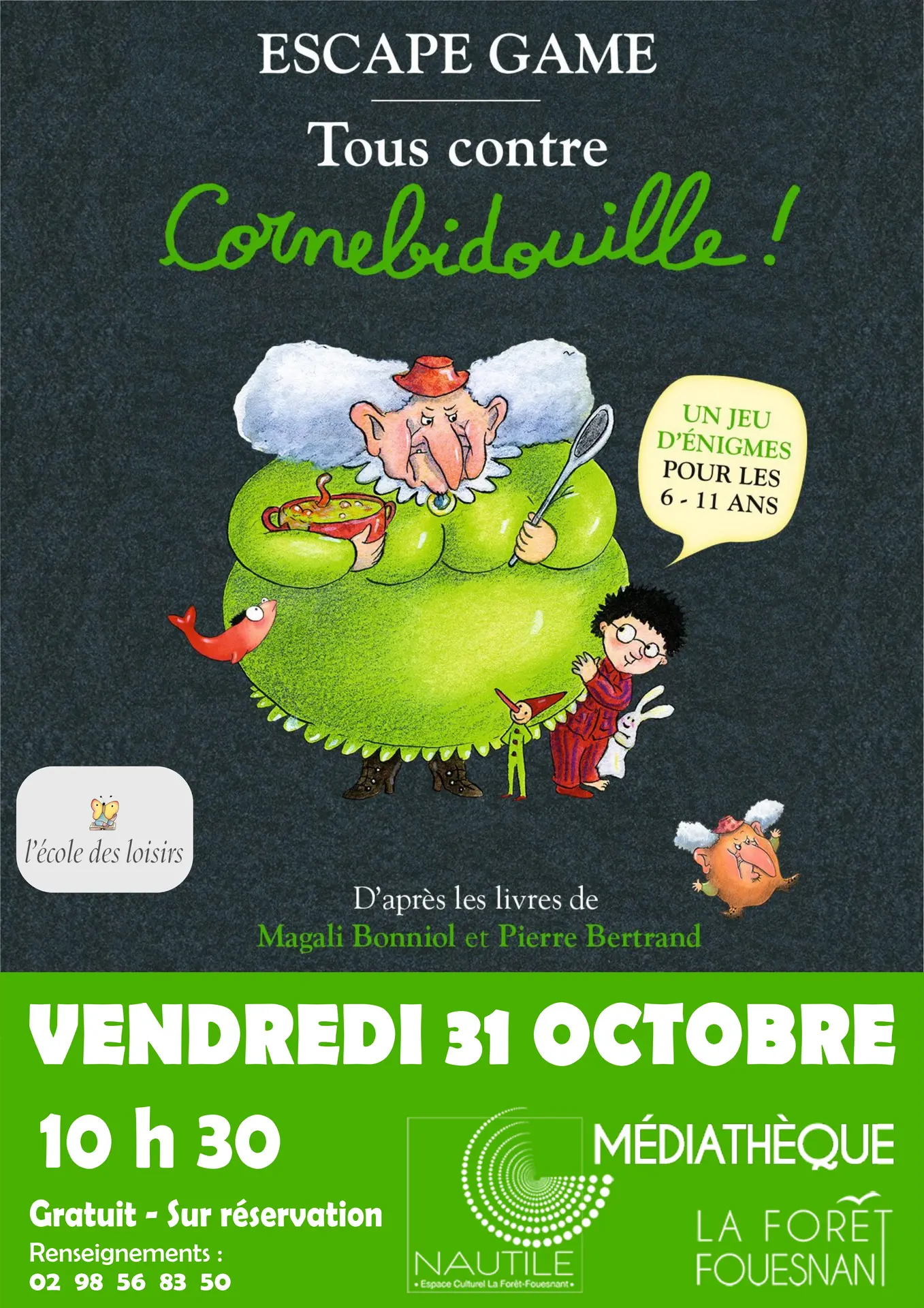 Affiche escape game