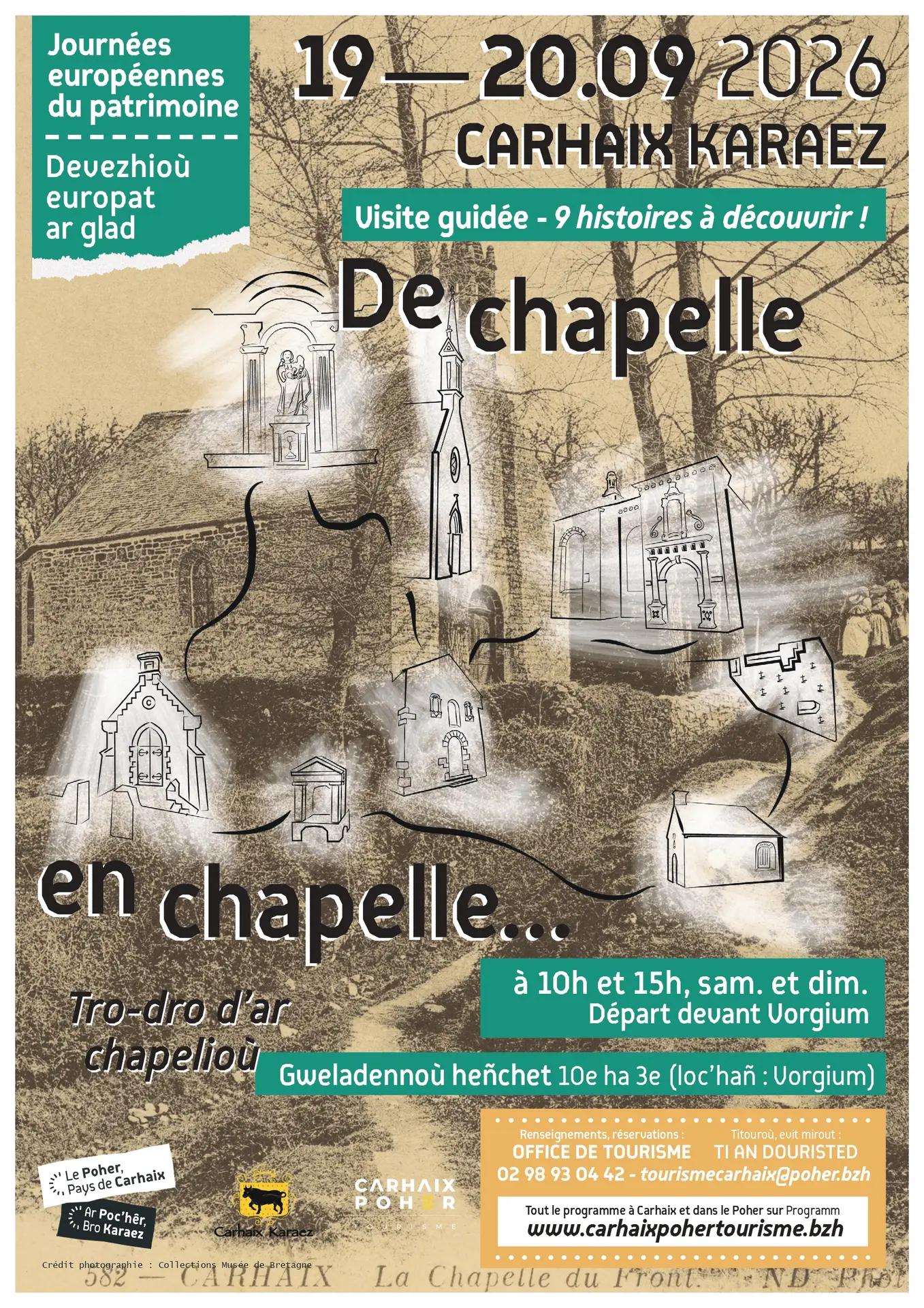 Balade : de chapelles en chapelles