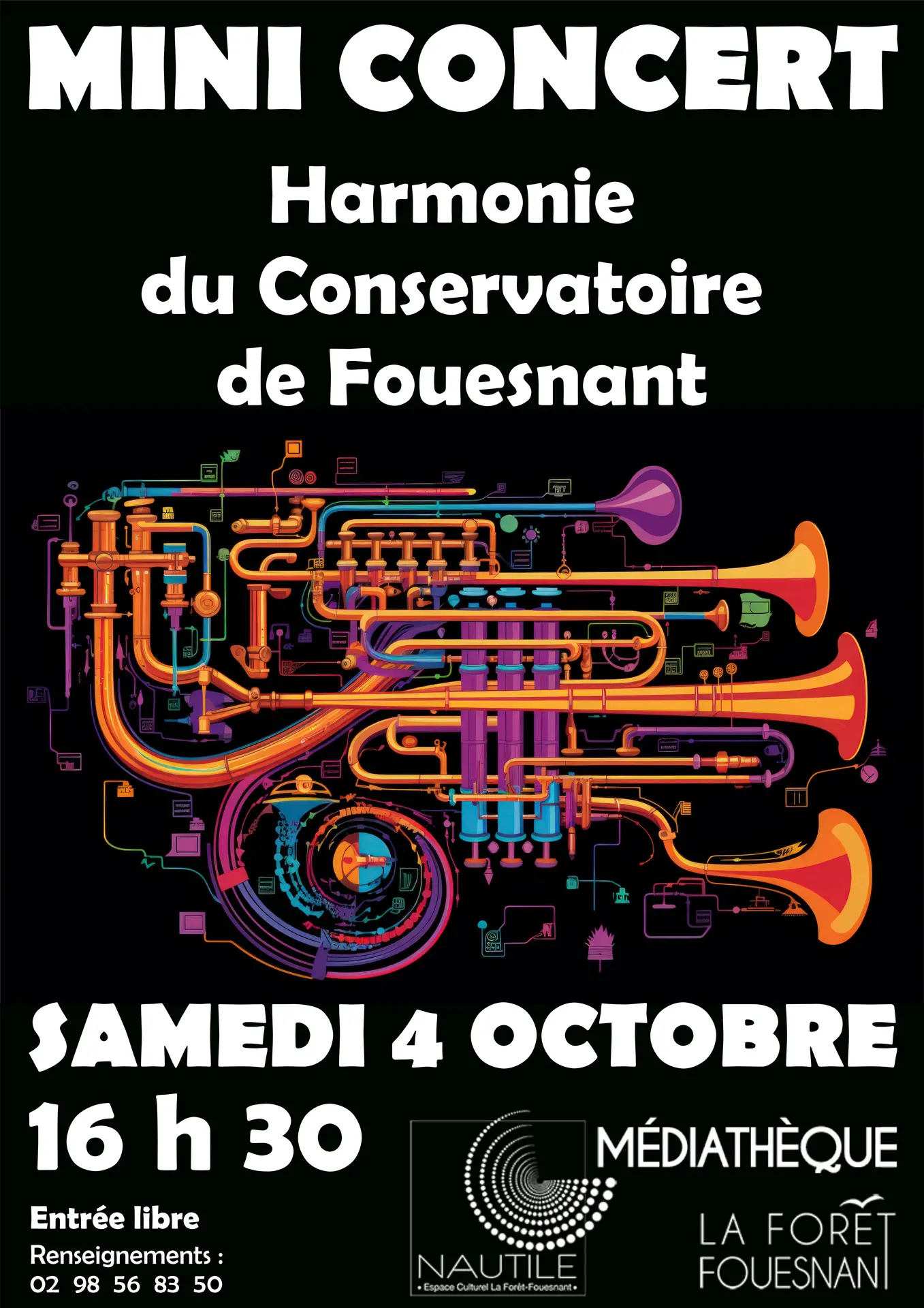 Mini-concert Harmonie du Conservatoire de Fouesnant