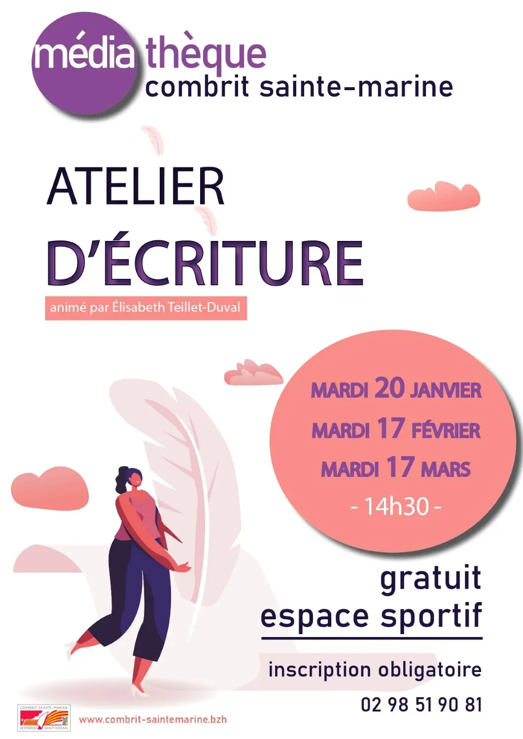 Atelier d'écriture - Combrit - Pays bigouden