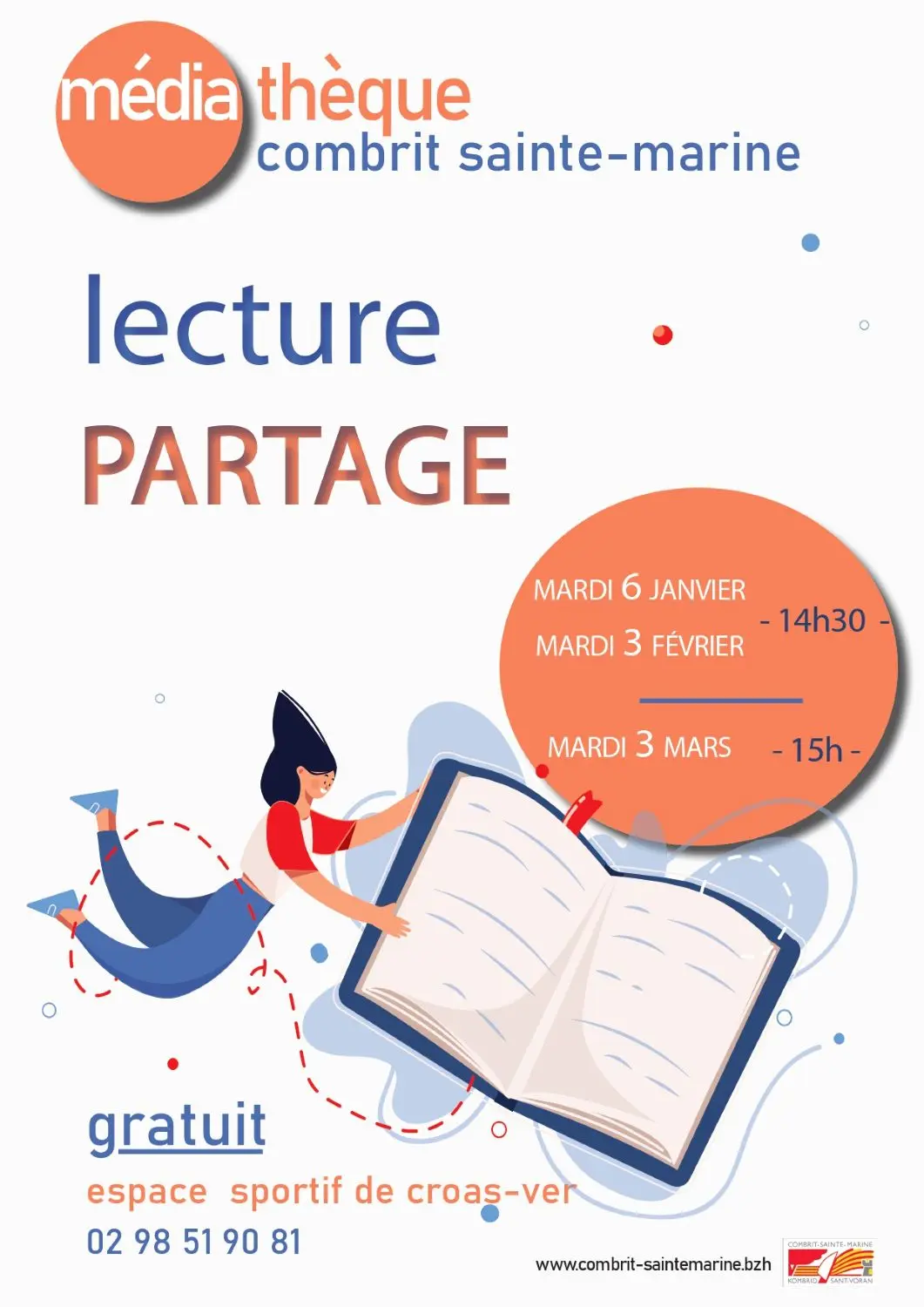 Lecture partage - Combrit Sainte-Marine - Pays bigouden