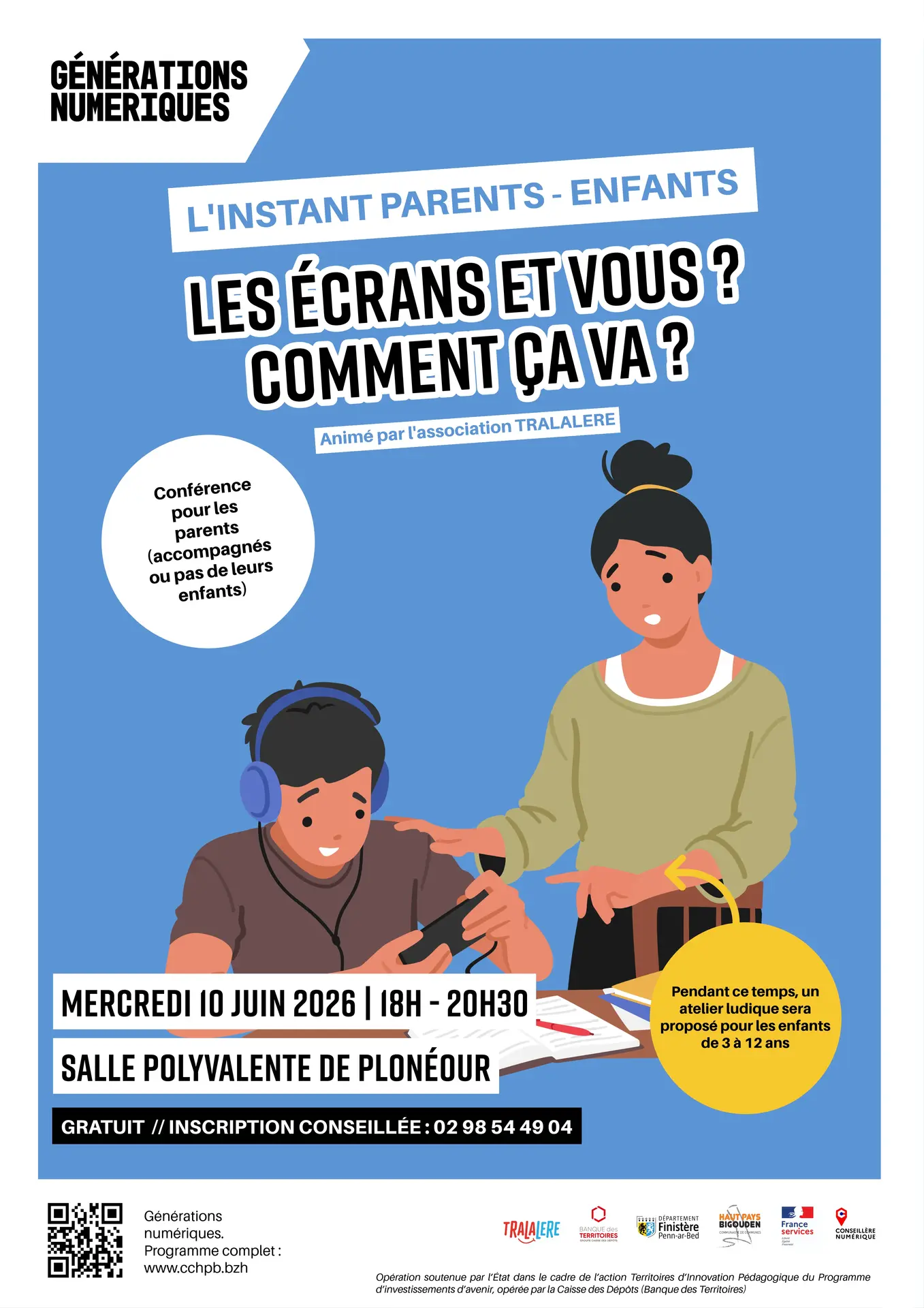 Ateliers numériques - Ploneour lanvern - Pays bigouden