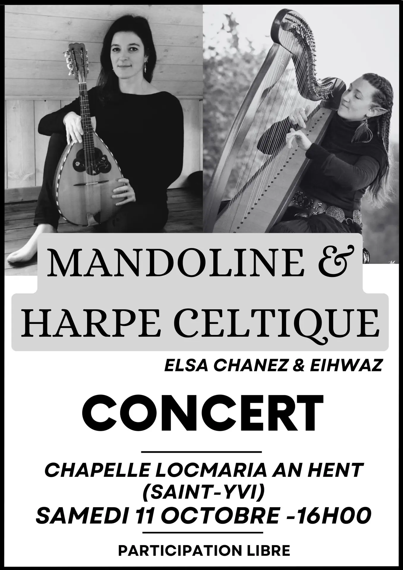 Black Minimalist Music Concert Poster - 6