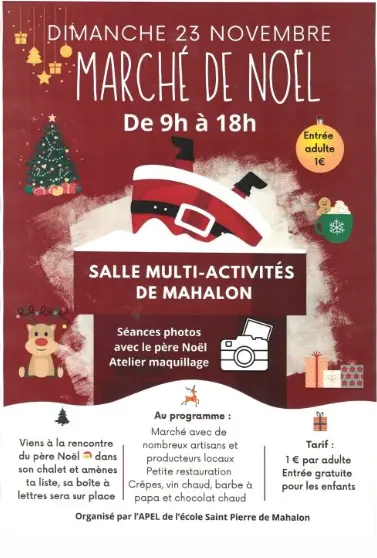 Marché de Noël à Mahalon