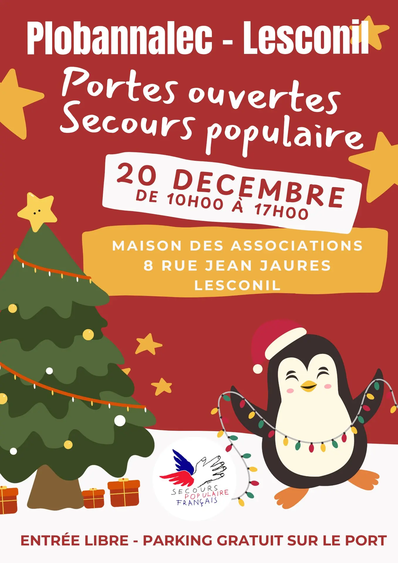 Braderie Secours Populaire-Plobannalec-Lesconil-Pays Bigouden