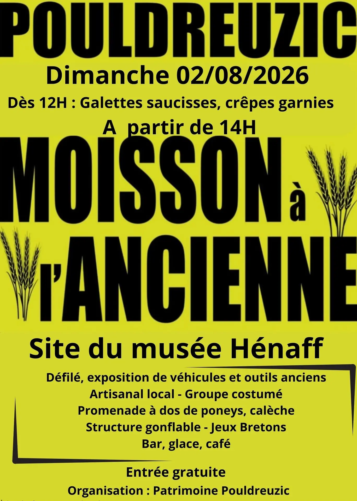 Fête de la Moisson - Pouldreuzic - Pays bigouden