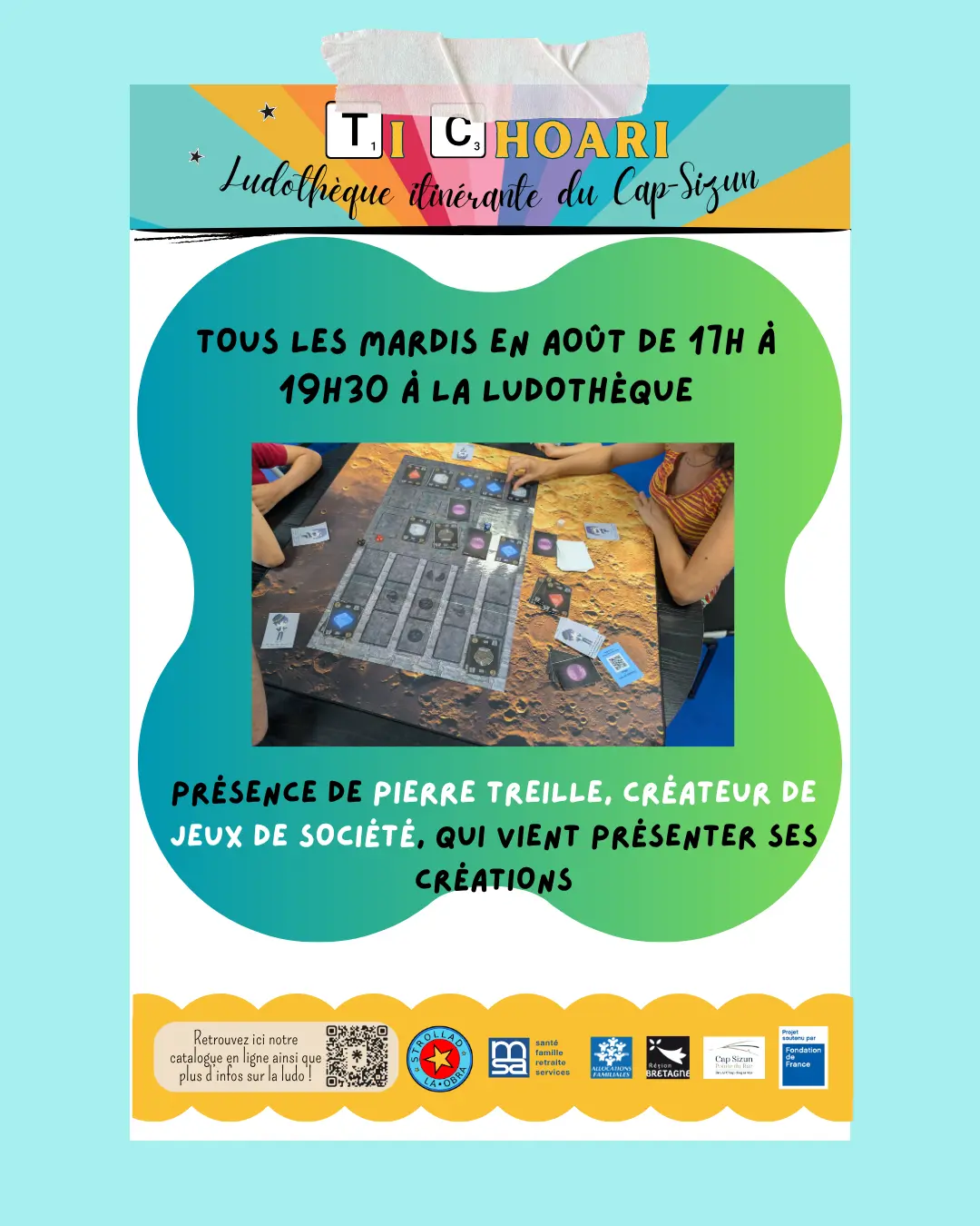 Après-midi créateur de jeux