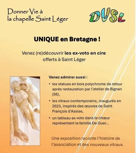 A découvrir à la chapelle St Léger