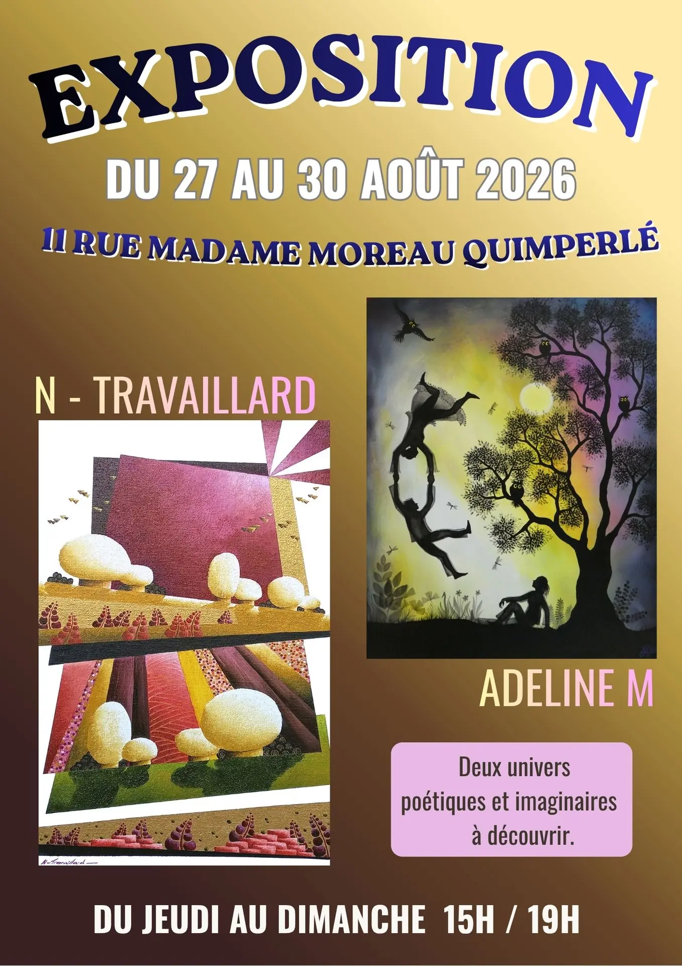 Exposition : Nathalie Travaillard