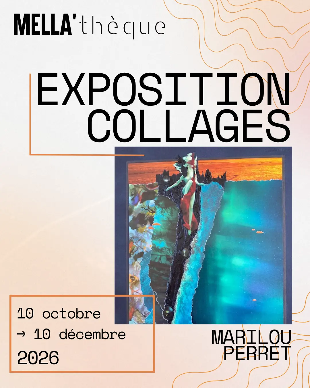 Exposition Collages Marilou Perret