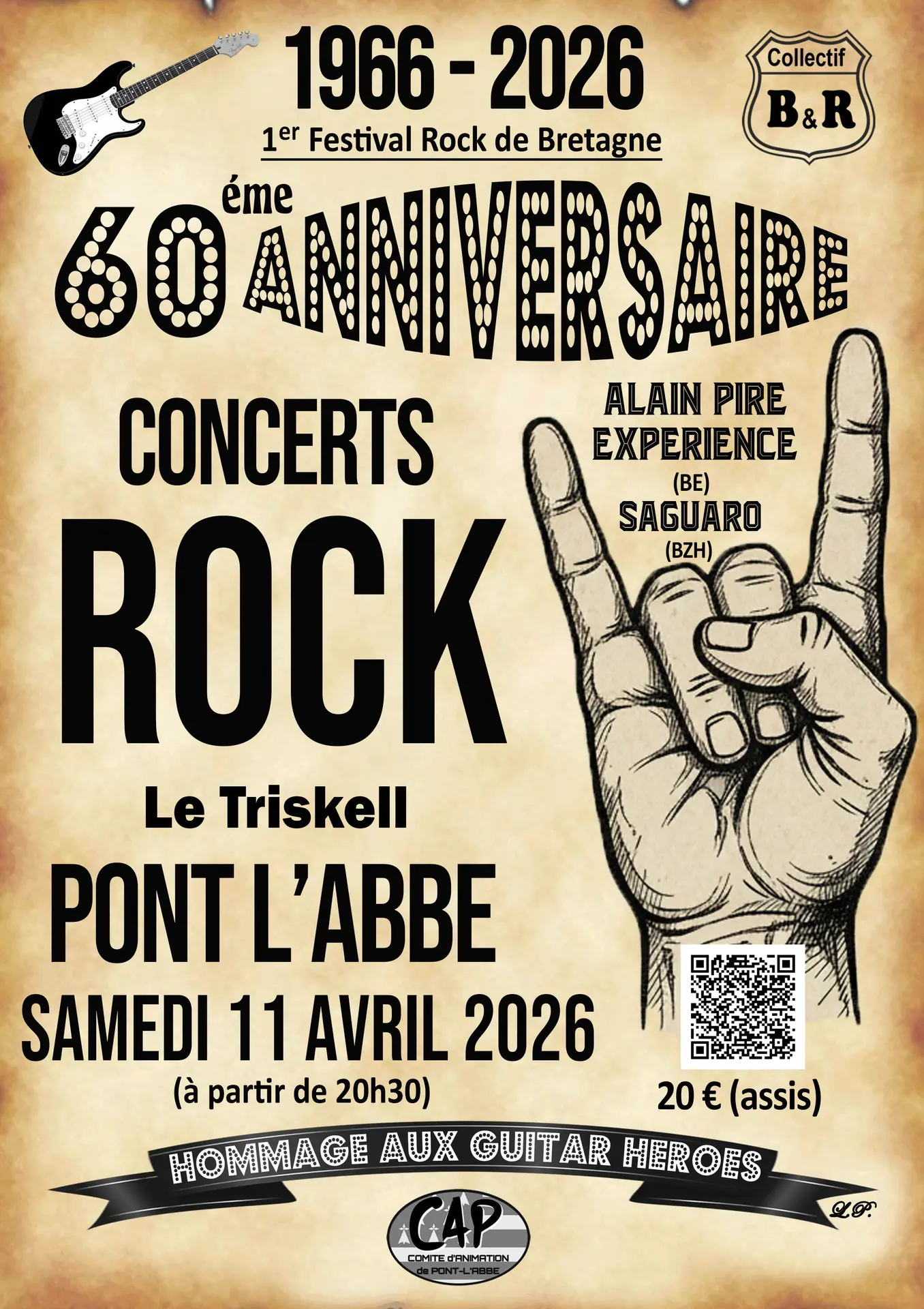 FestivalRock60ans - Pont -l'Abbé - Pays bigouden