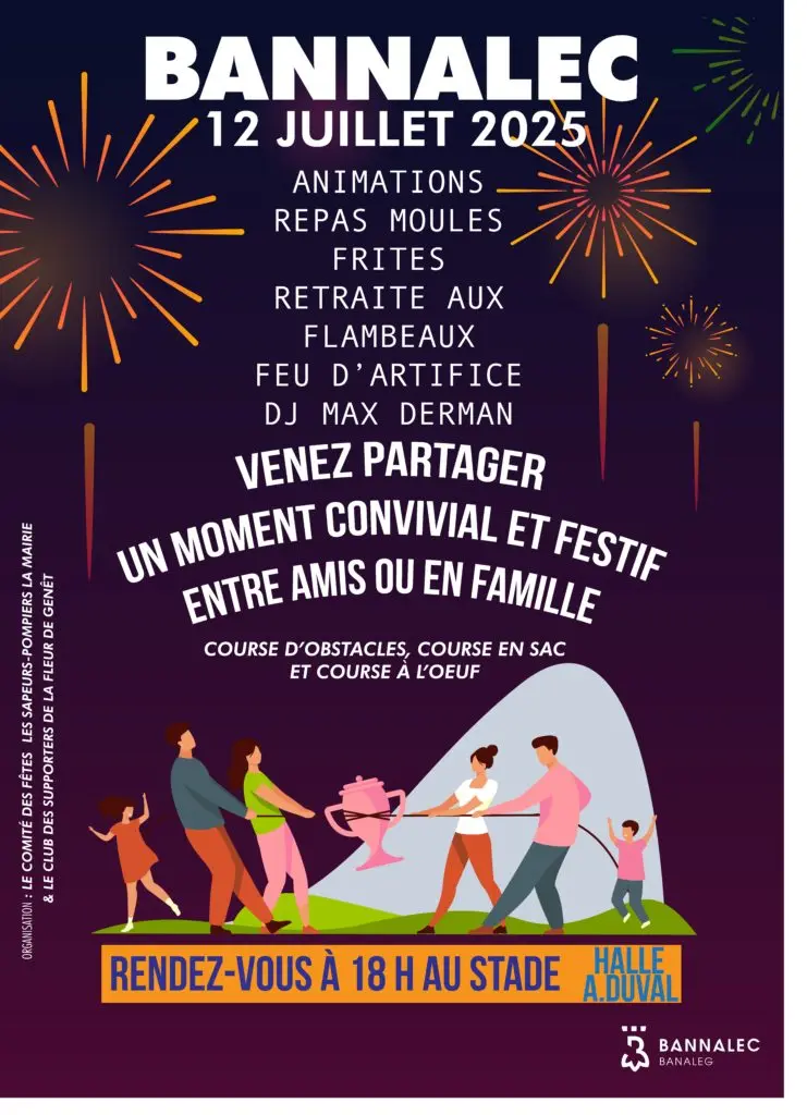 Feu d'artifice Bannalec