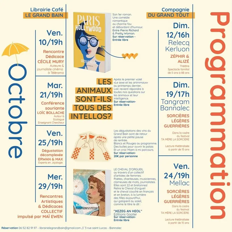Prog Octobre
